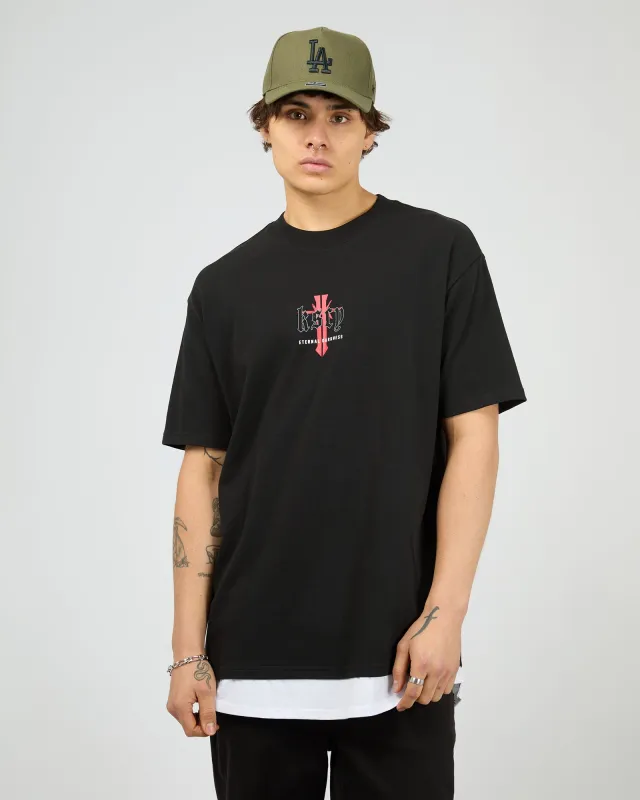 Eternal Box Layer Tee Black sold by edge clothing