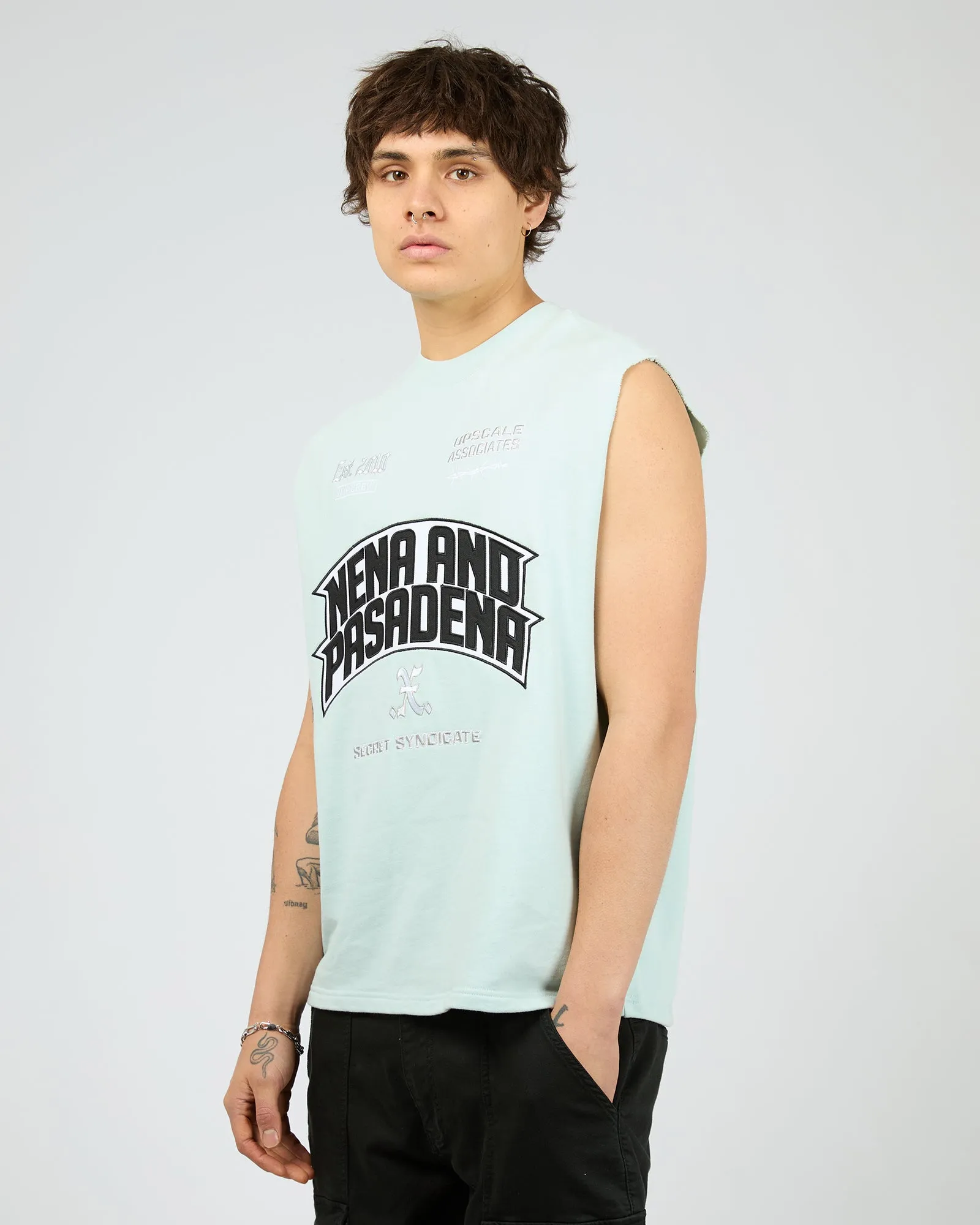 Pride Loopback Raptor Muscle Pale Blue sold by edge clothing product image thumbnail 4