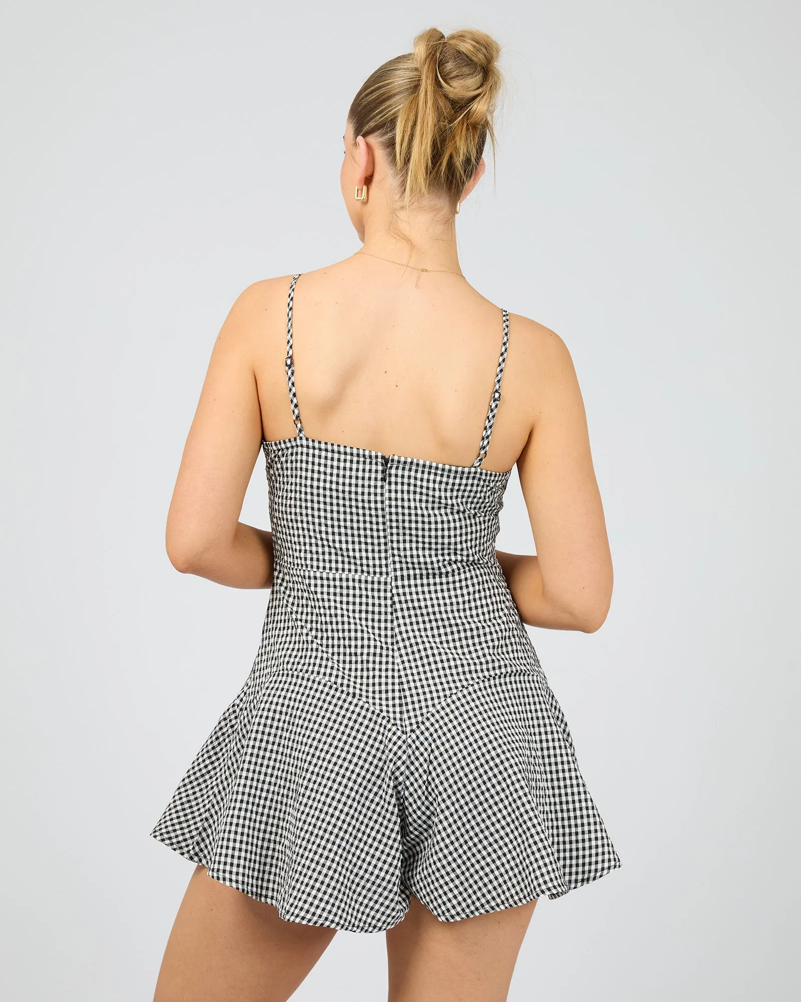 Charli Playsuit Check sold by edge clothing product image thumbnail 3