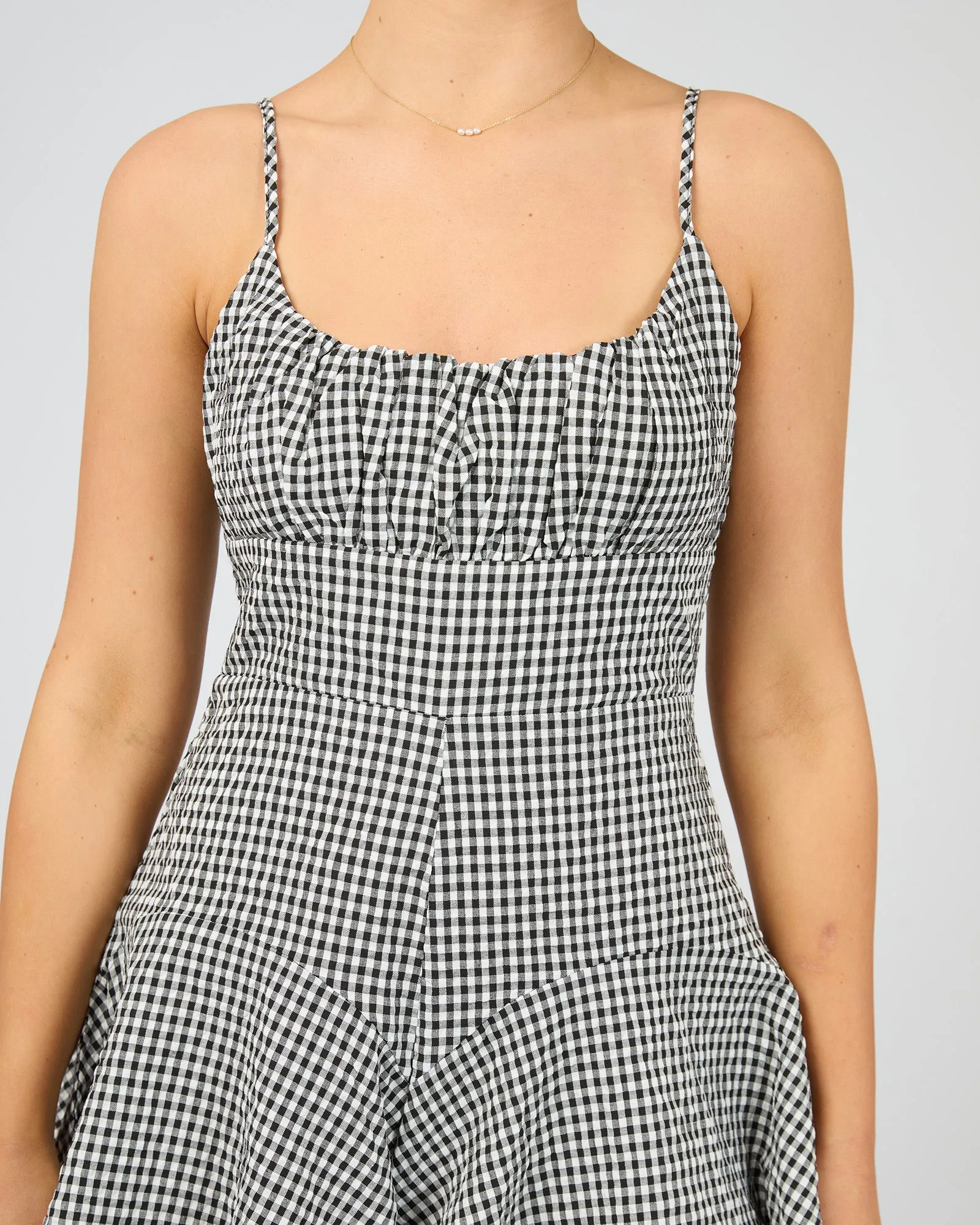 Charli Playsuit Check sold by edge clothing product image thumbnail 5