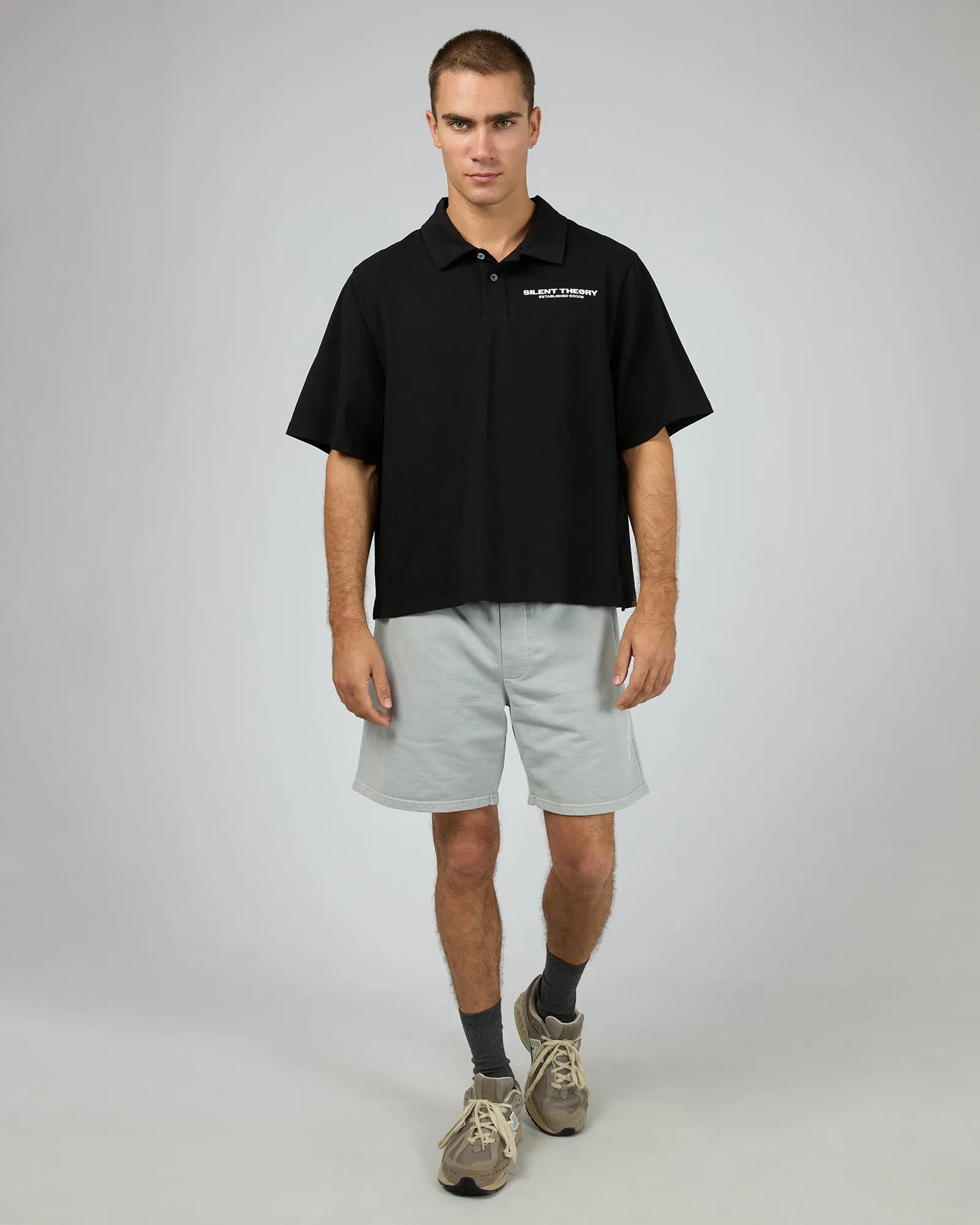 Essential Theory Polo Black sold by edge clothing product image thumbnail 2