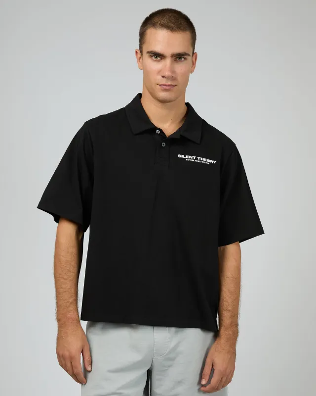 Essential Theory Polo Black made by edge clothing