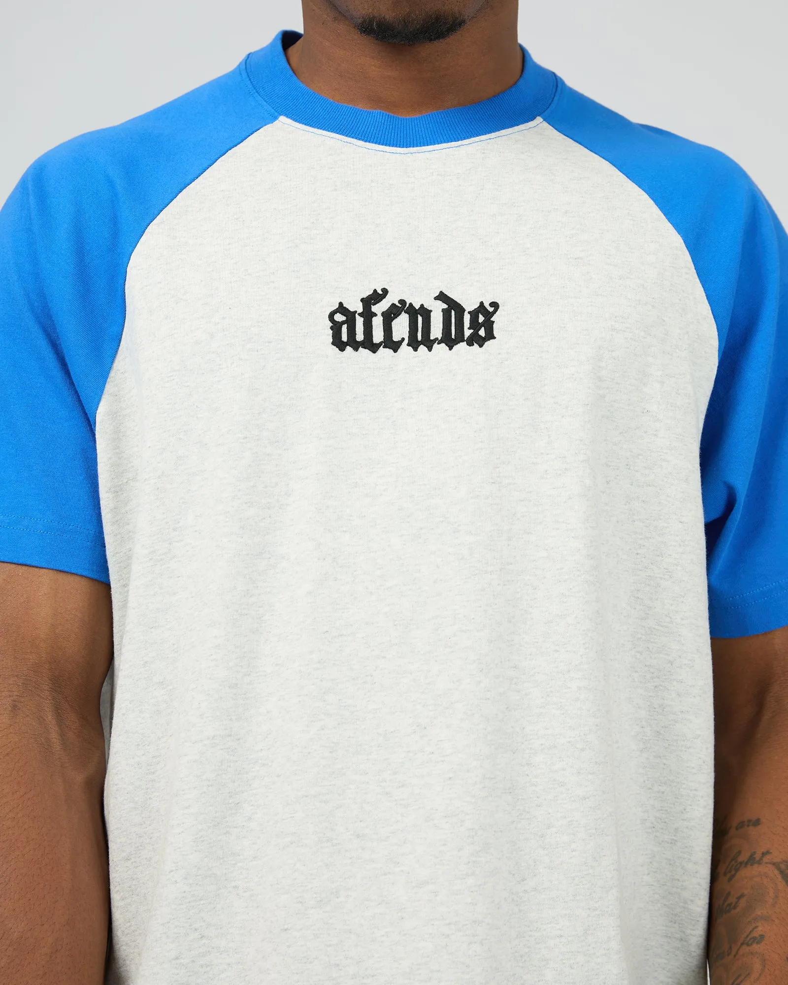 Drop Zone Recycled Raglan Grey Marle sold by edge clothing product image thumbnail 5