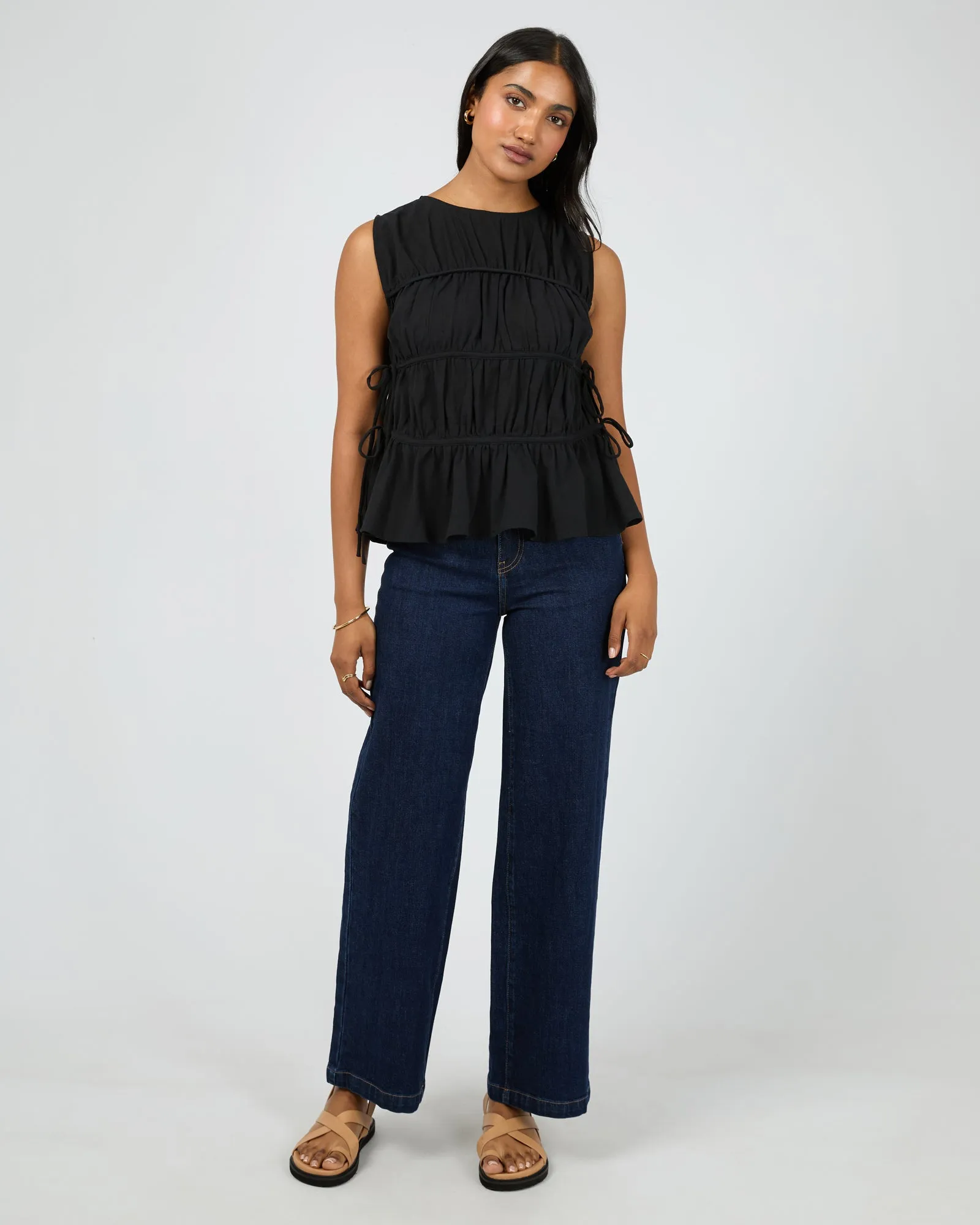 Lou Lou Tie Top Black sold by edge clothing product image thumbnail 2