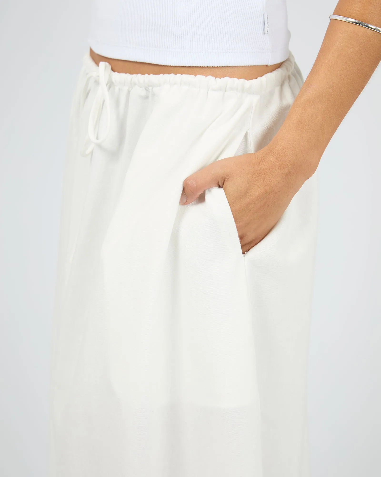 Aae Timeless Maxi Skirt White sold by edge clothing product image thumbnail 5