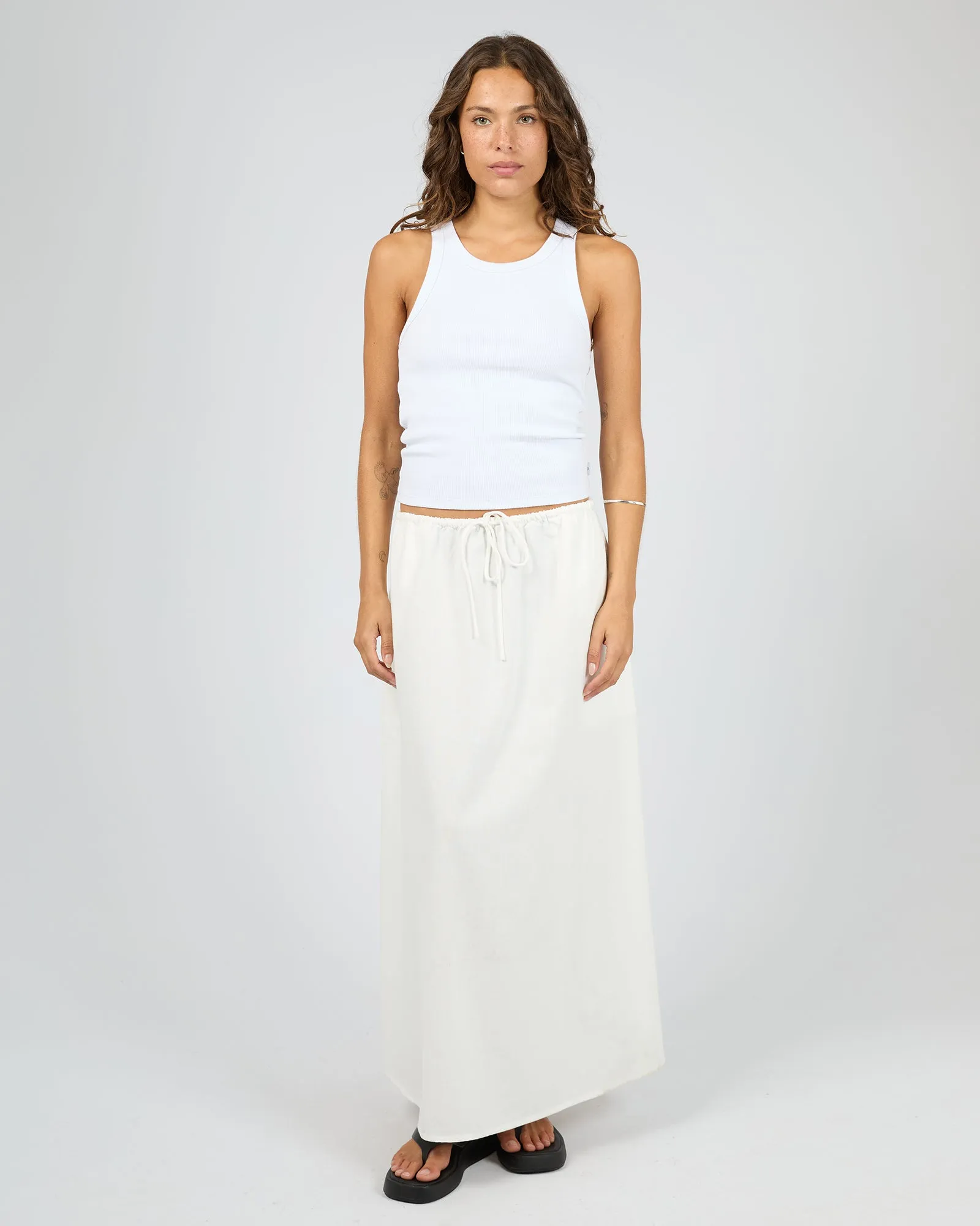 Aae Timeless Maxi Skirt White sold by edge clothing product image thumbnail 2