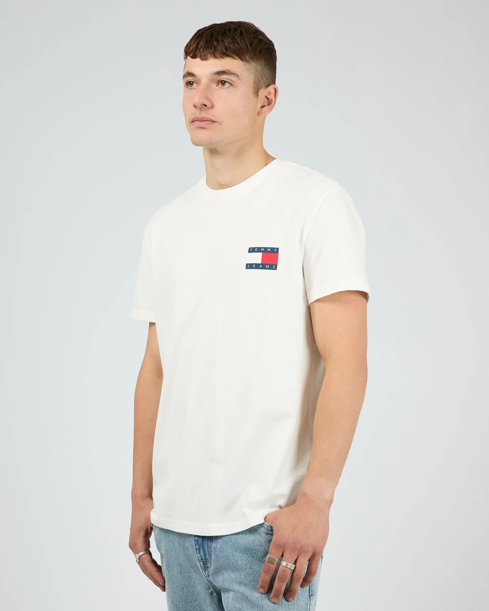 Regular Heritage Flag Tee Ecru sold by edge clothing product image thumbnail 4
