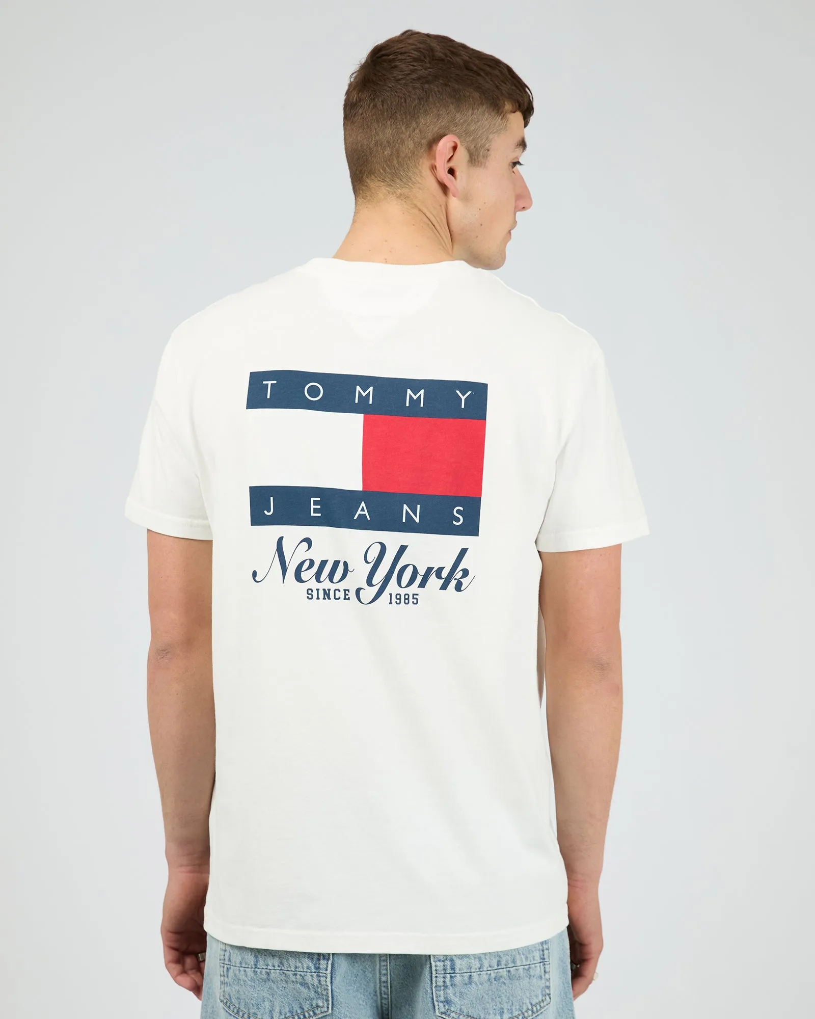 Regular Heritage Flag Tee Ecru sold by edge clothing product image thumbnail 3