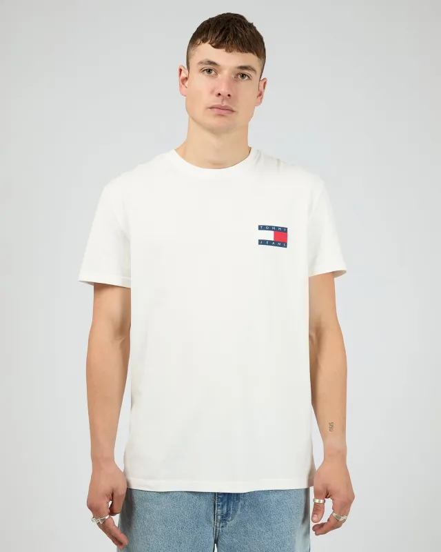 Regular Heritage Flag Tee Ecru sold by edge clothing