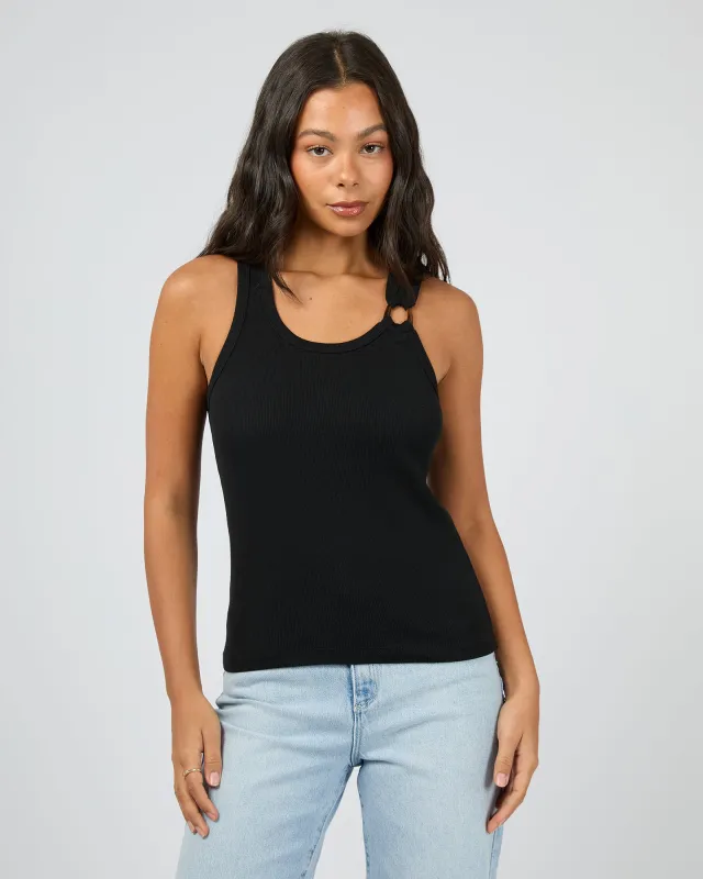 Sierra Tank Black sold by edge clothing