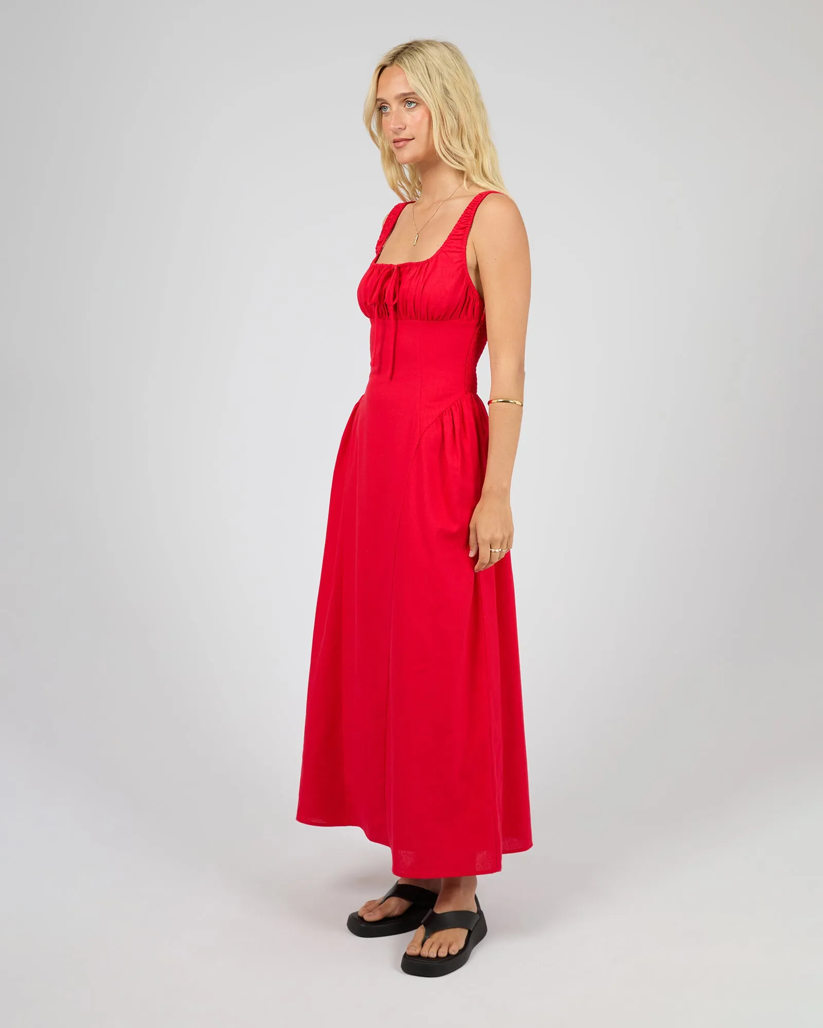Mavis Maxi Dress Red sold by edge clothing product image thumbnail 5