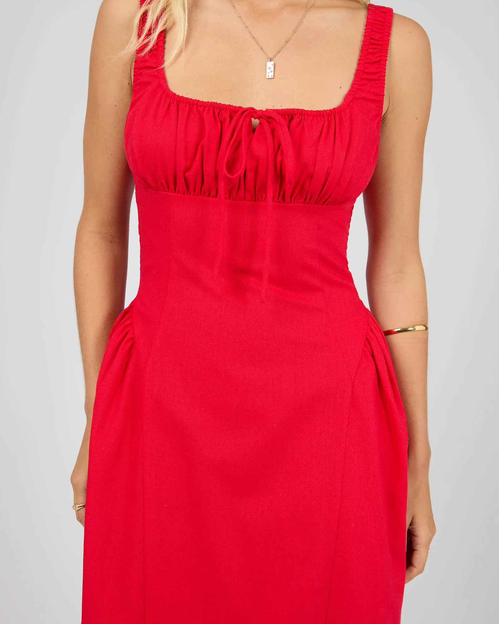 Mavis Maxi Dress Red sold by edge clothing product image thumbnail 4