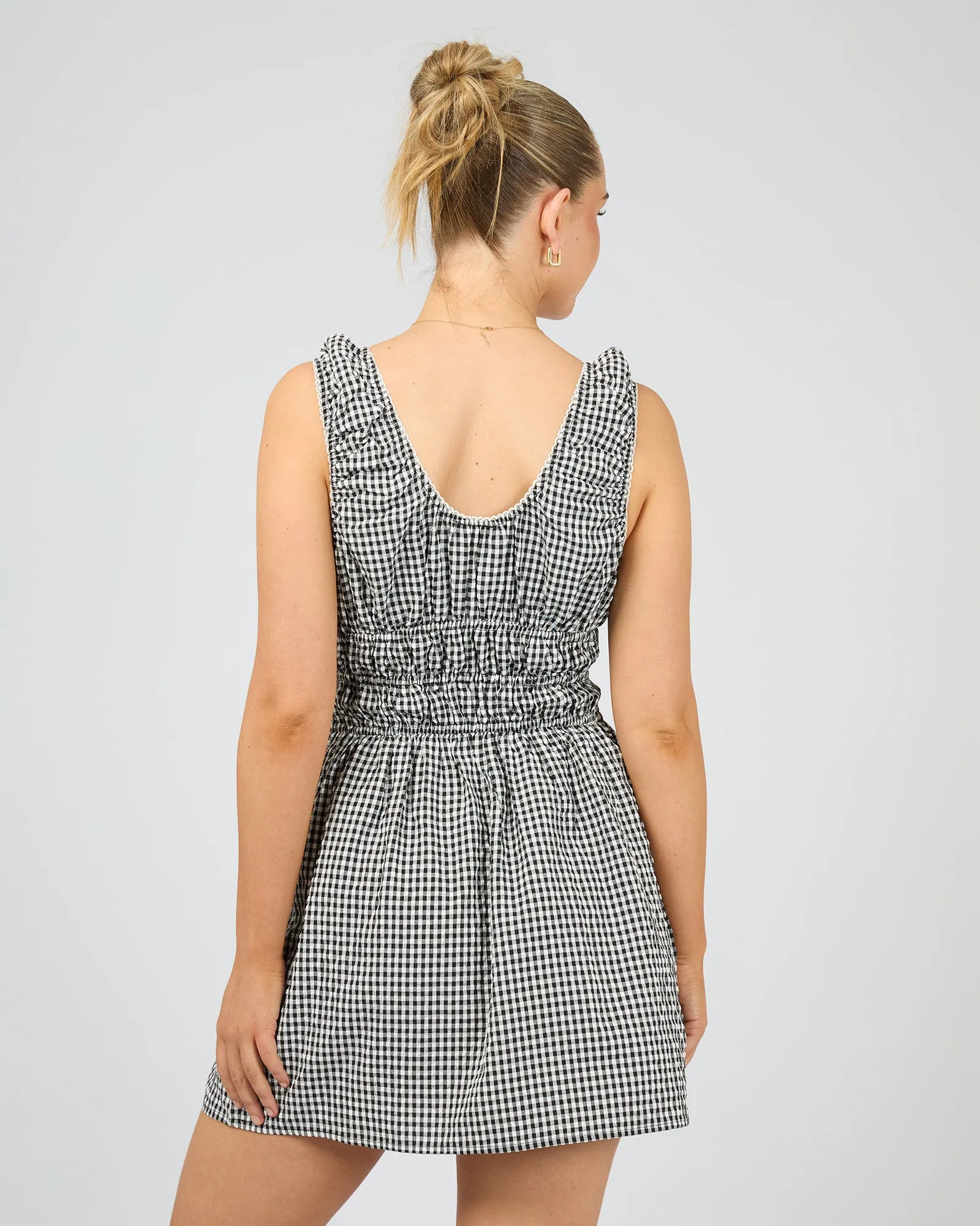 Charli Mini Dress Check sold by edge clothing product image thumbnail 3