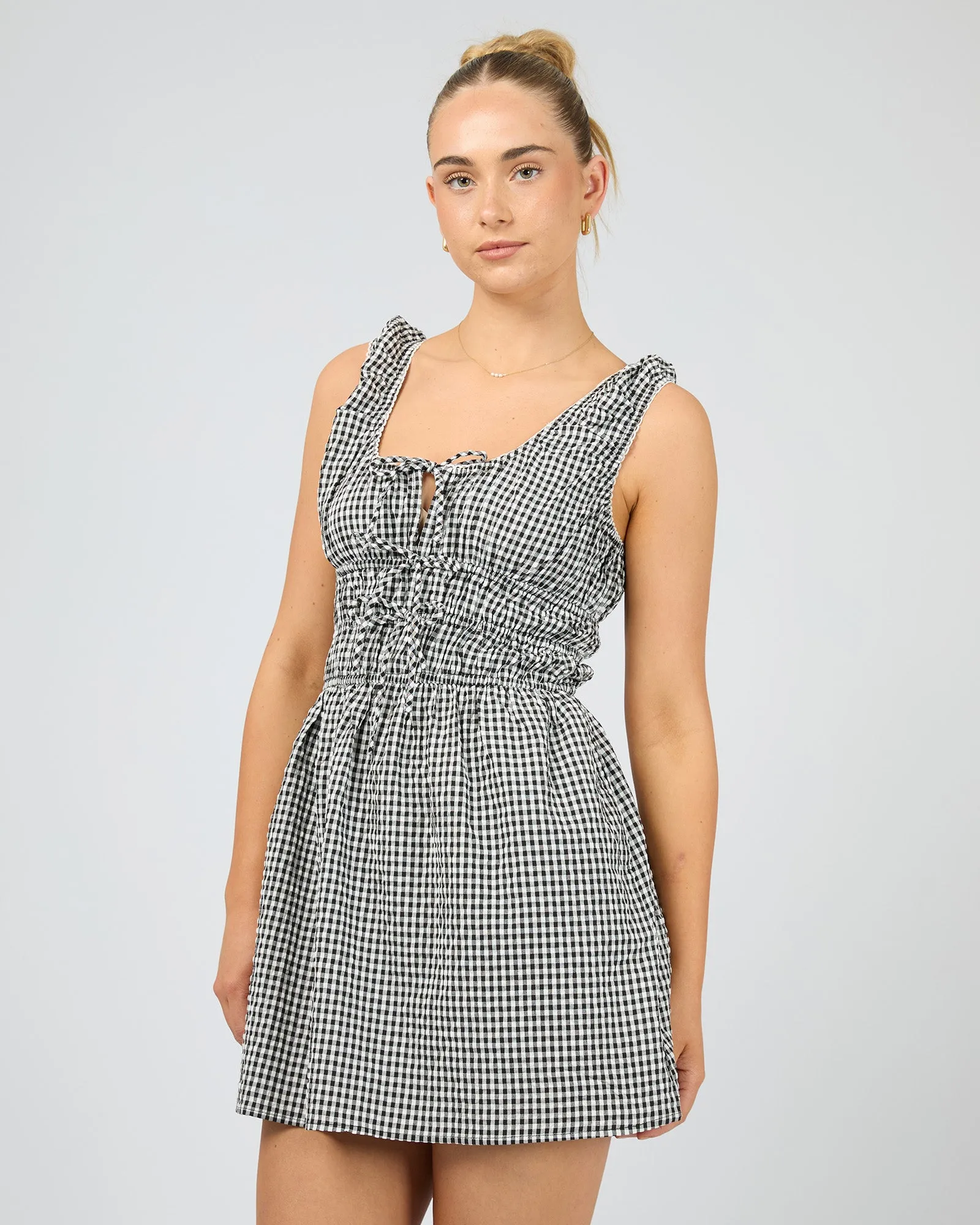 Charli Mini Dress Check sold by edge clothing product image thumbnail 4