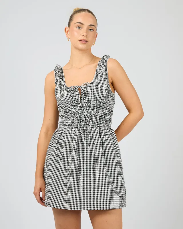 Charli Mini Dress Check sold by edge clothing
