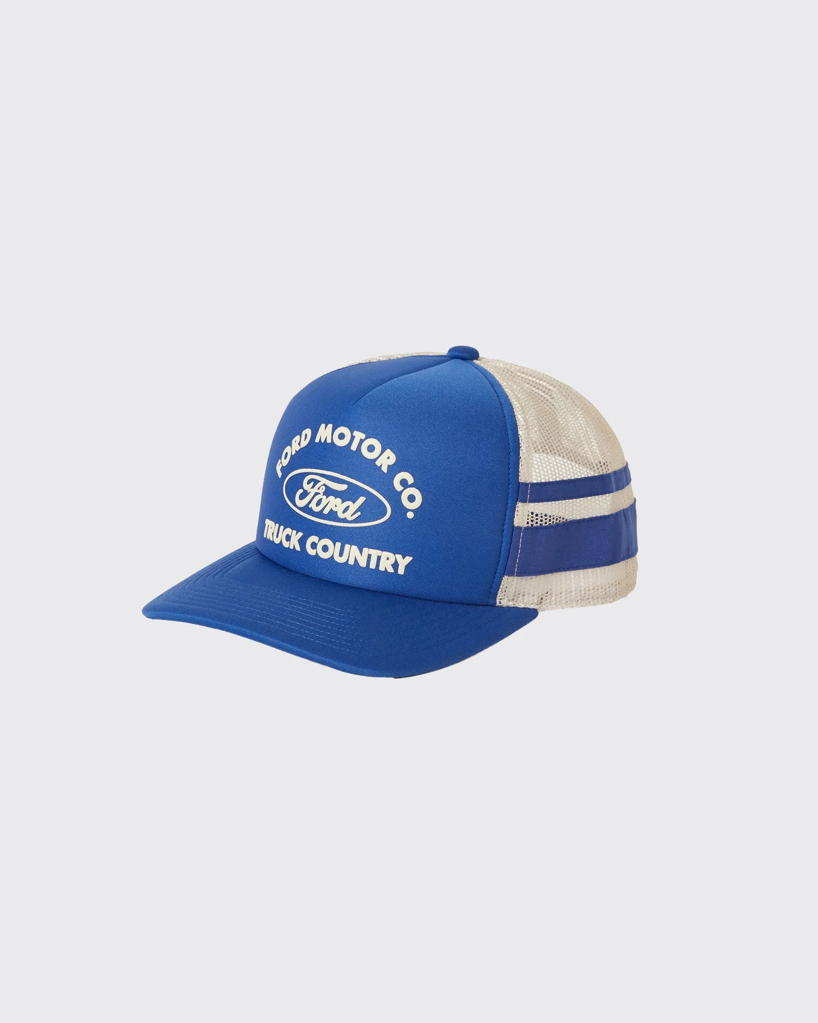 Ford Built Tough Trucker Hat Ford Blue/White sold by edge clothing