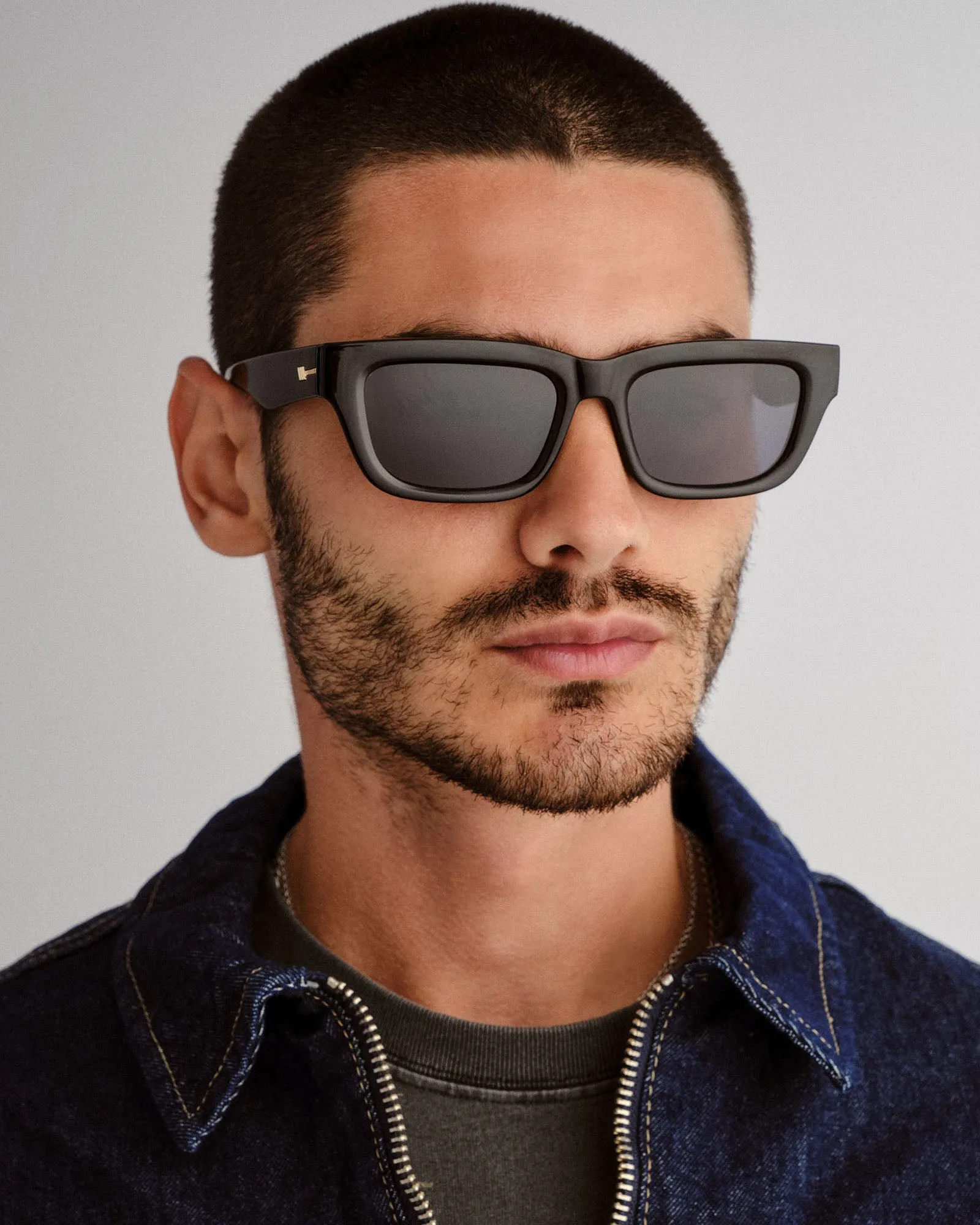 Le Castle Sunglasses Black Smoke Mono Polarised sold by edge clothing product image thumbnail 3