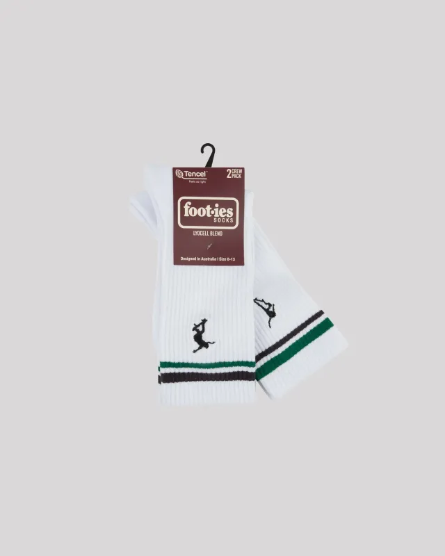 Blaze Sport Skate 2pk Sneaker Sock White sold by edge clothing