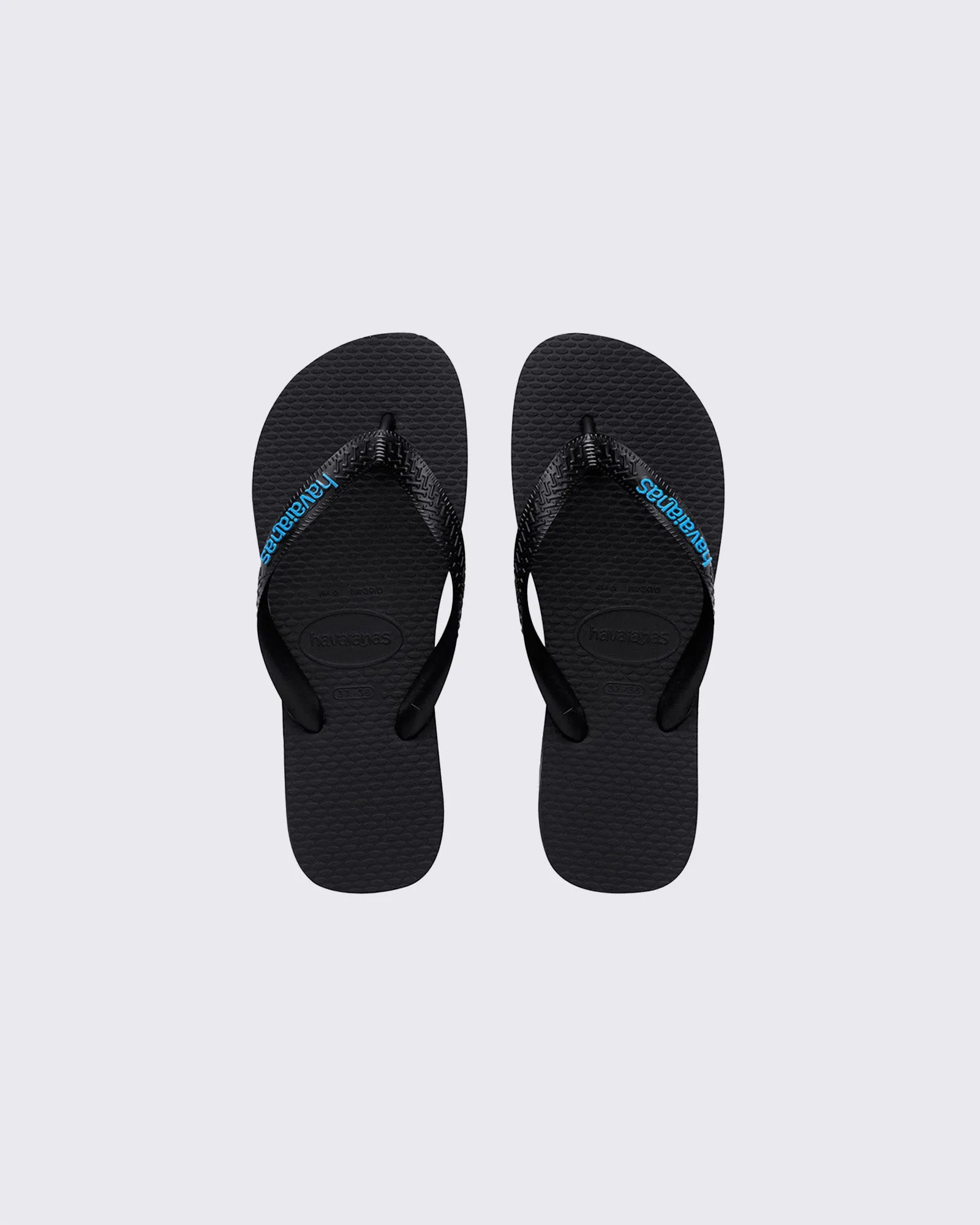 Top Rubber Logo Black/Blue Marle sold by edge clothing product image thumbnail 2