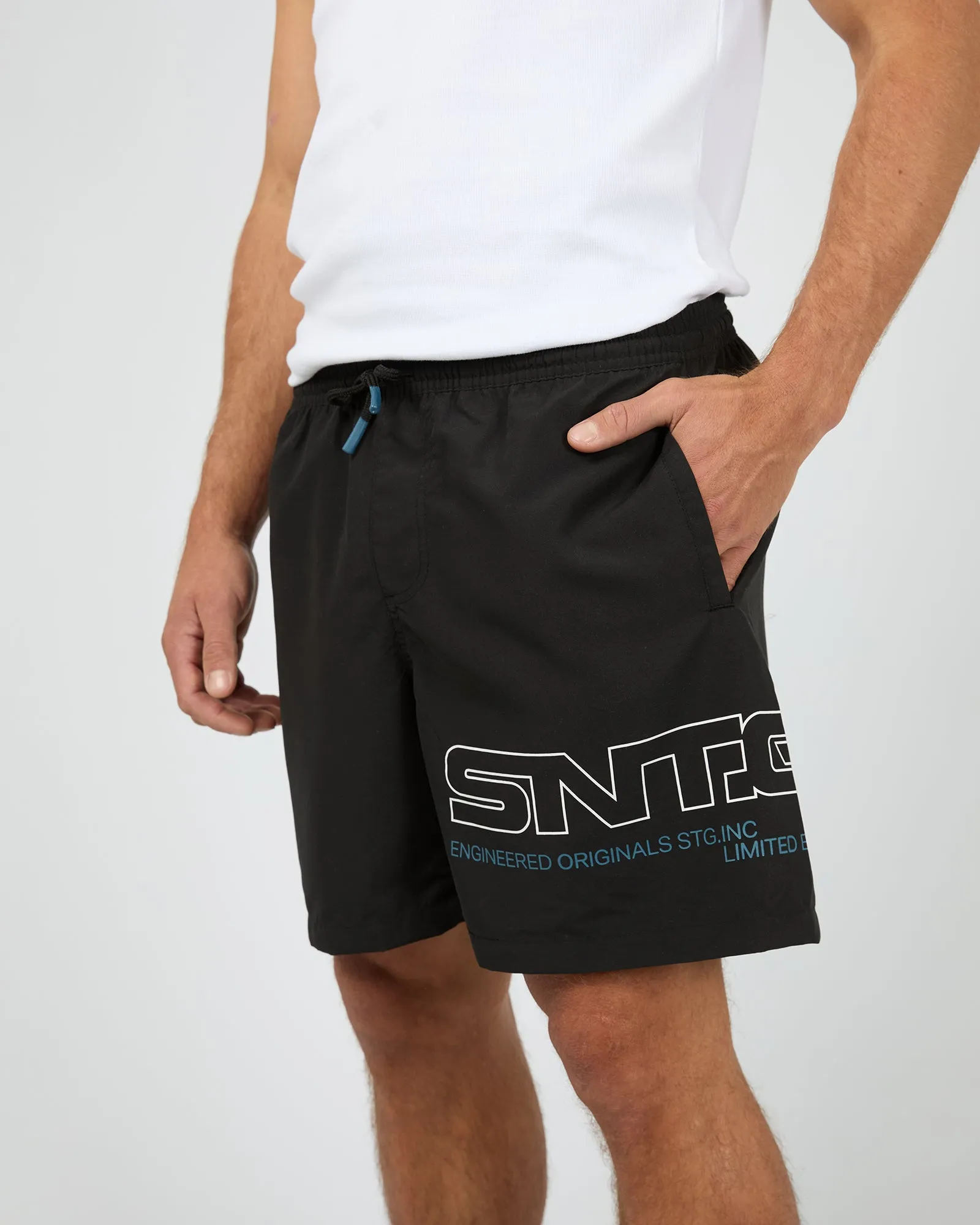 Hyperlink Short Black sold by edge clothing product image thumbnail 5