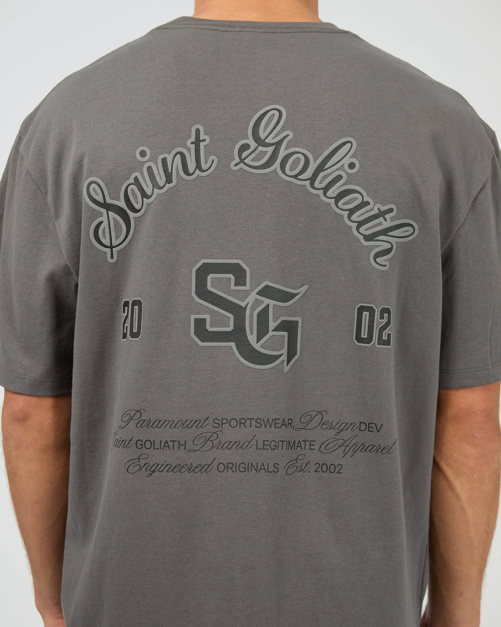 Interval Tee Dark Grey sold by edge clothing product image thumbnail 5
