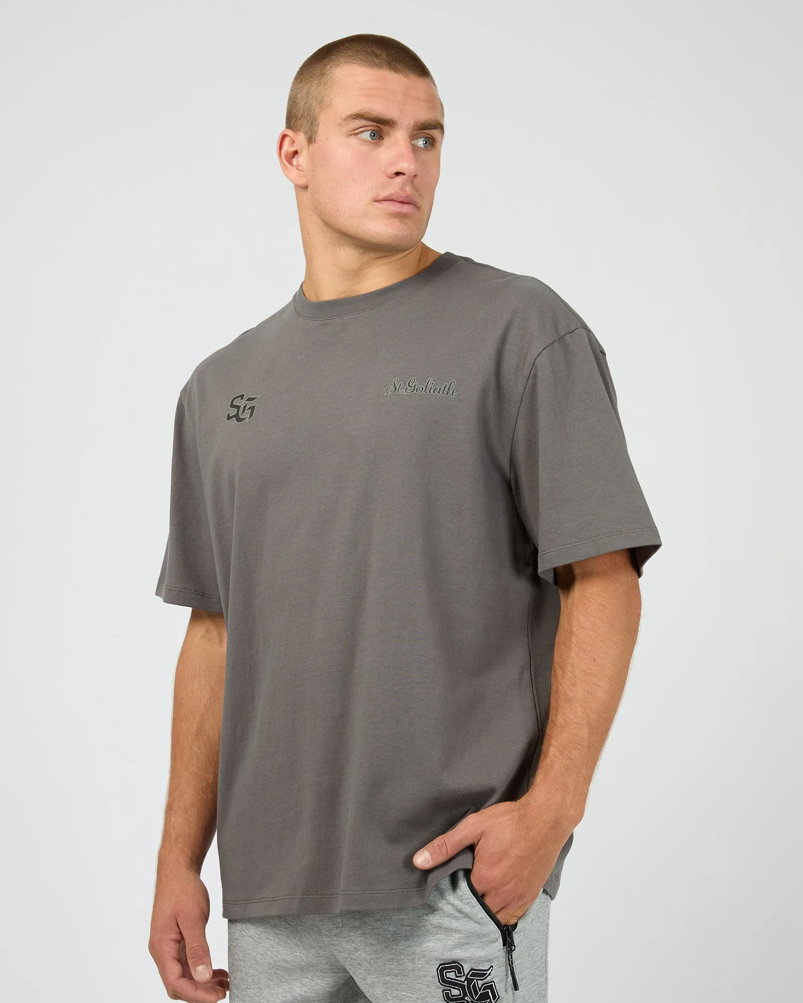 Interval Tee Dark Grey sold by edge clothing product image thumbnail 4