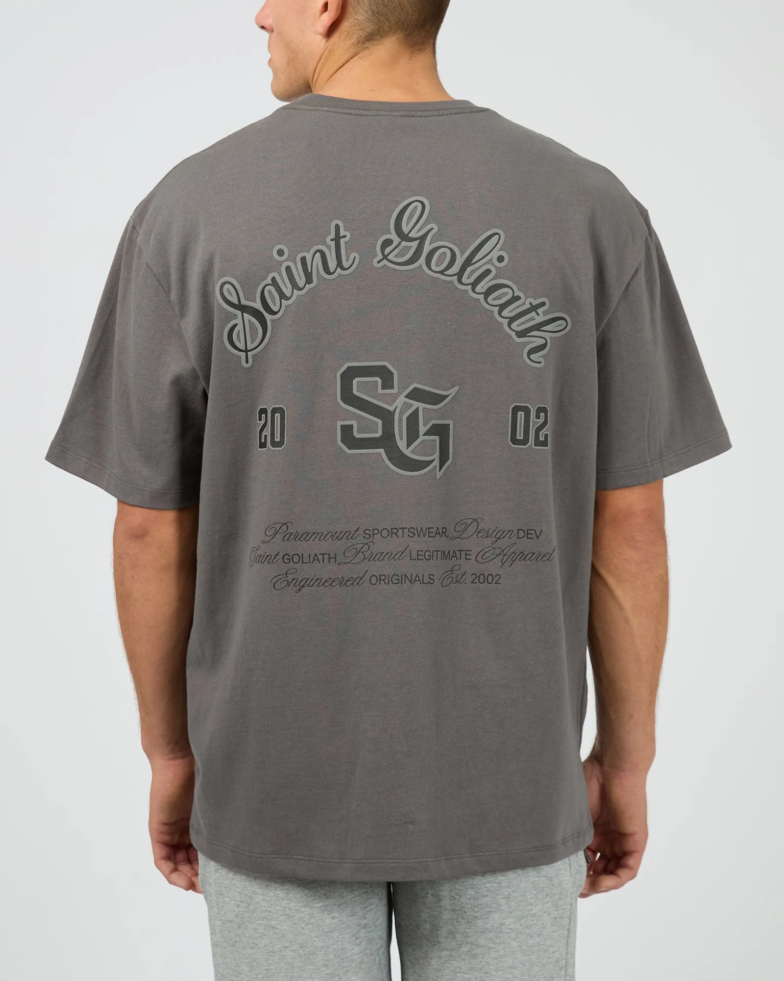 Interval Tee Dark Grey sold by edge clothing product image thumbnail 3