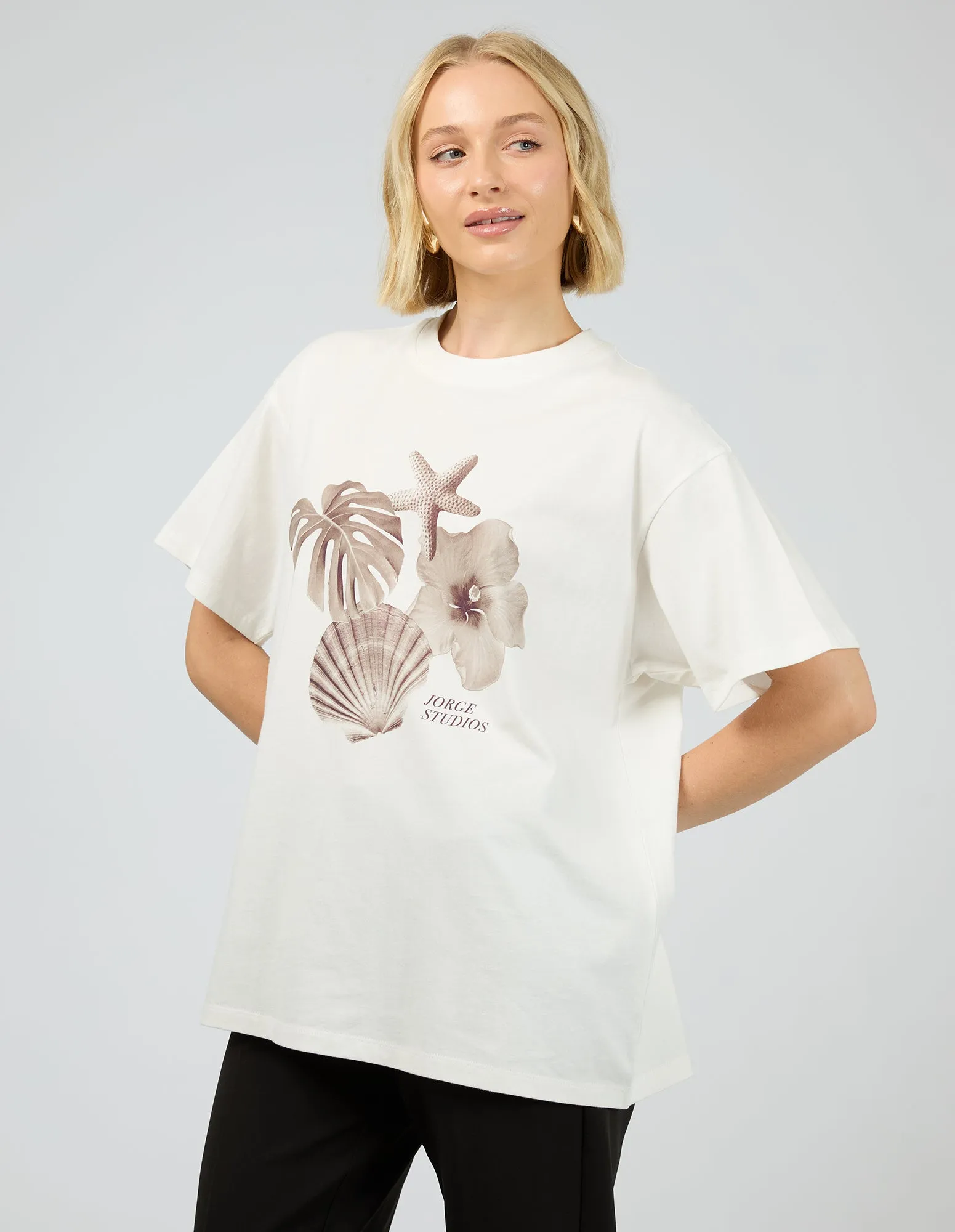 Tropic Tee Vintage White sold by edge clothing product image thumbnail 4