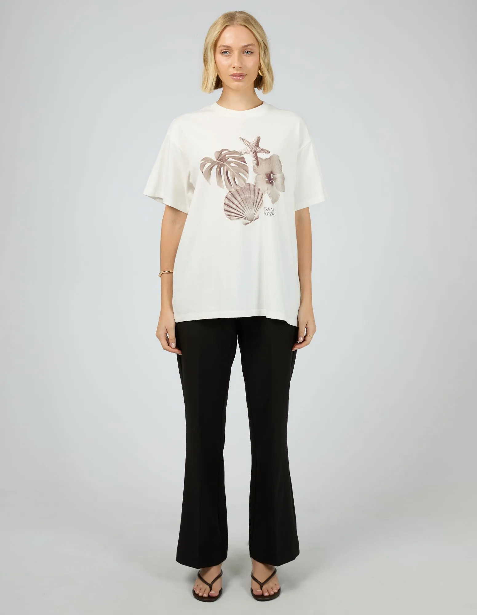 Tropic Tee Vintage White sold by edge clothing product image thumbnail 2