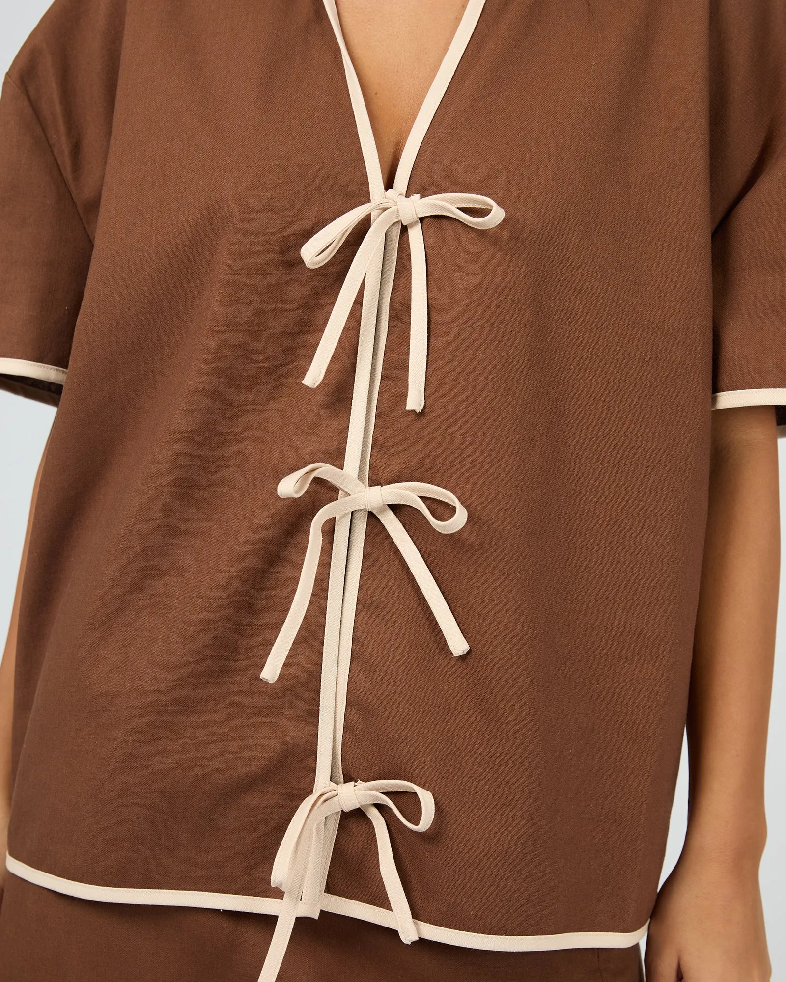 Tyler Shirt Brown sold by edge clothing product image thumbnail 5