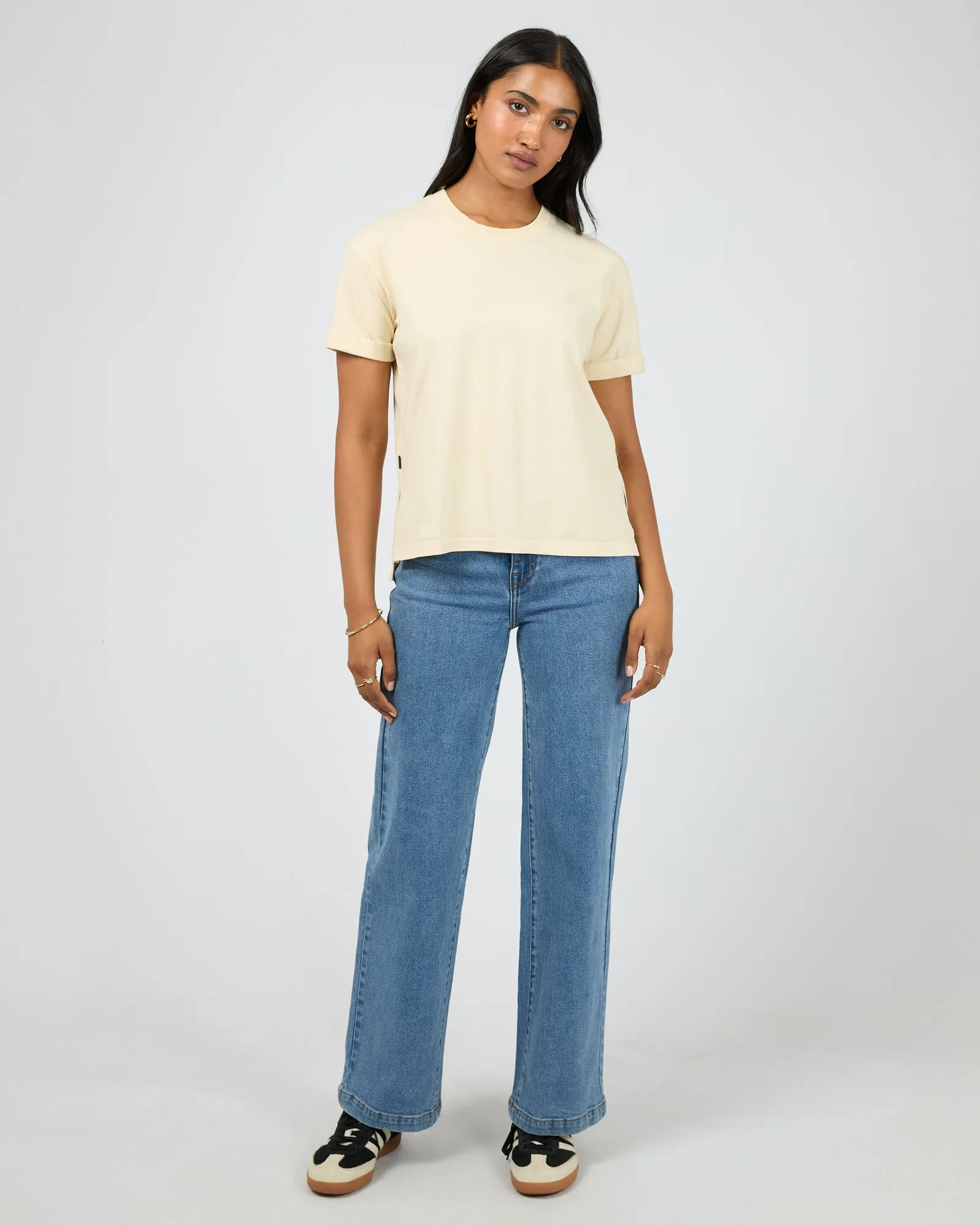 Aae Washed Tee Vanilla sold by edge clothing product image thumbnail 2