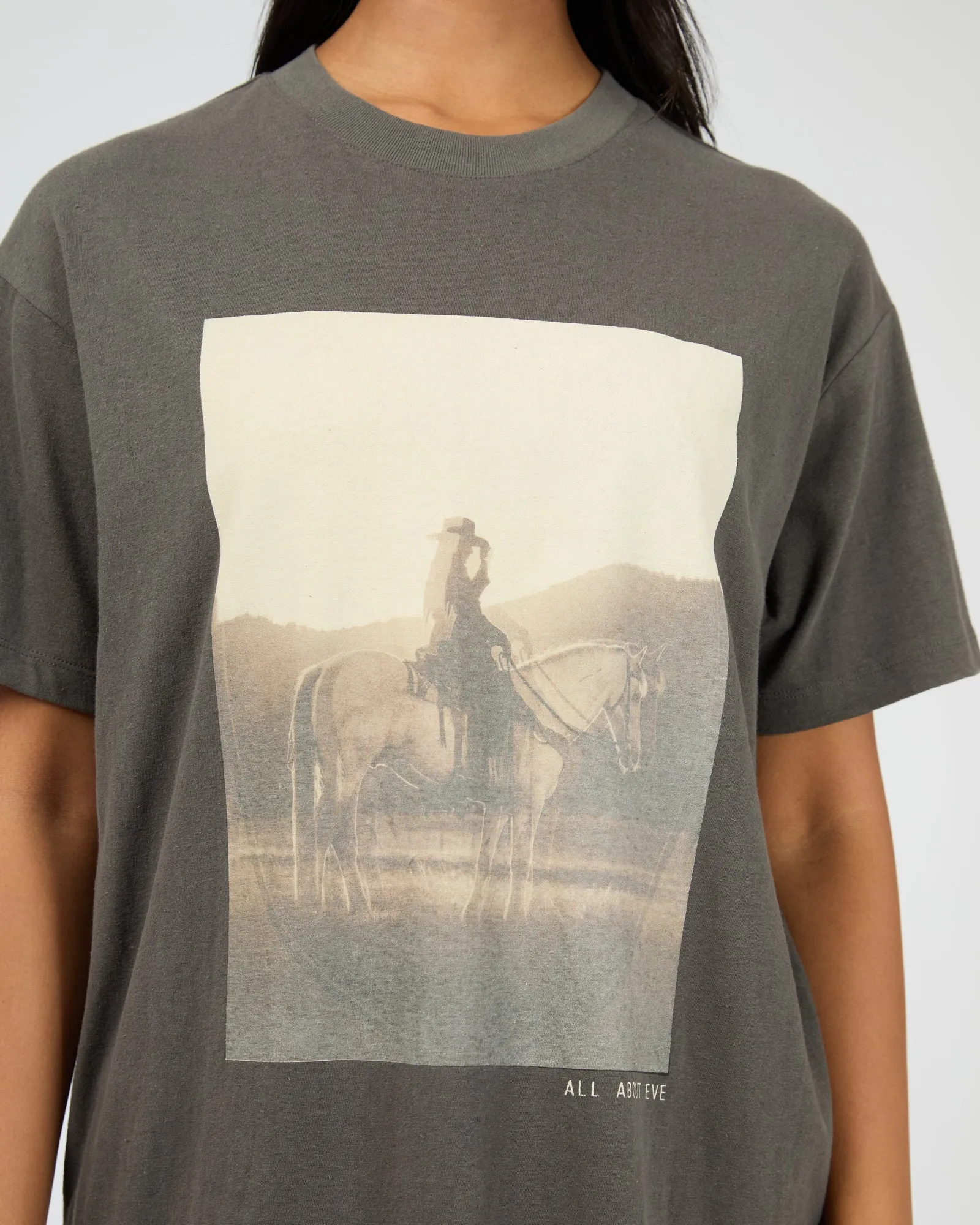 Yellowstone Relaxed Tee Charcoal sold by edge clothing product image thumbnail 5