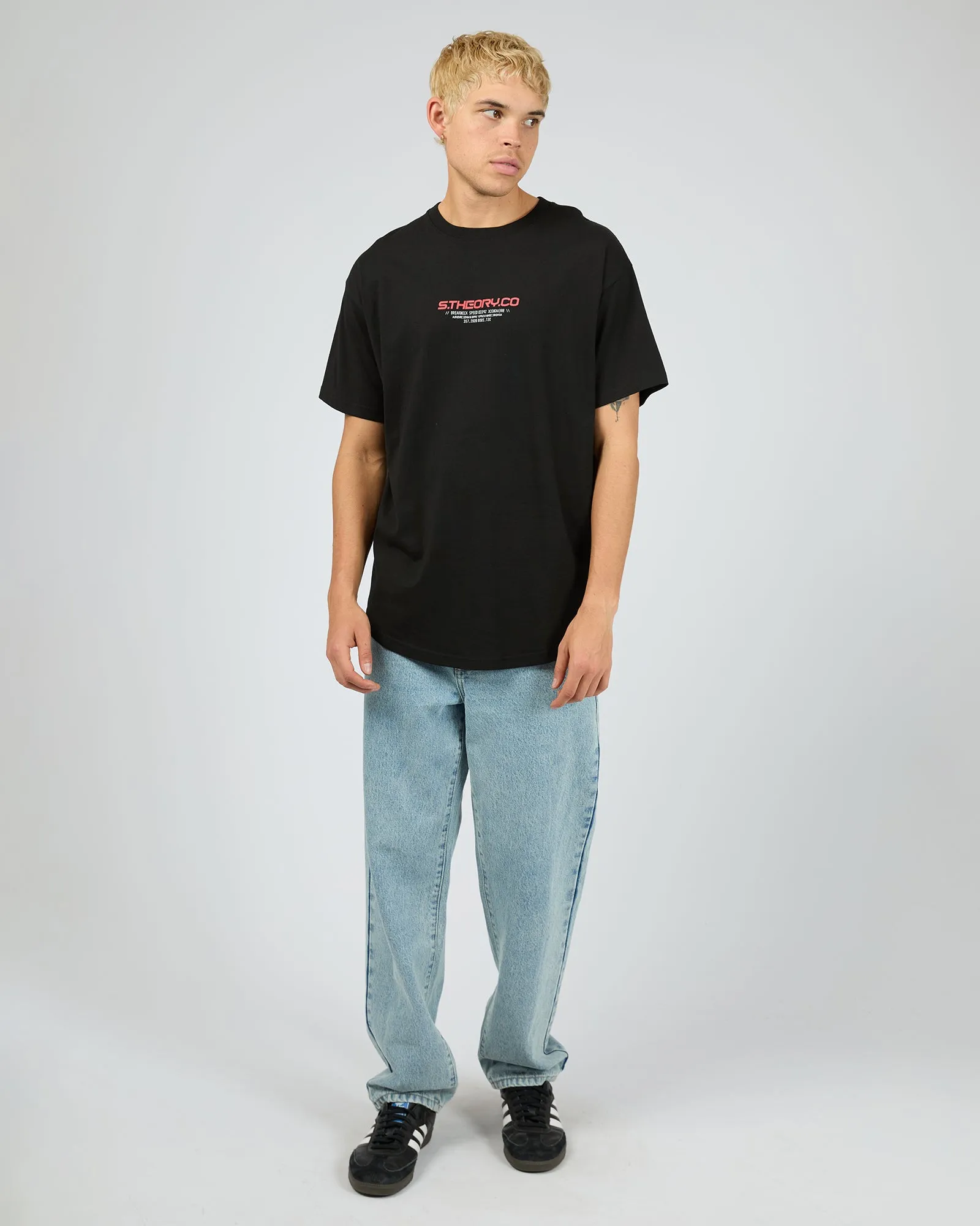 Never Ending Scoop Tee Black sold by edge clothing product image thumbnail 2