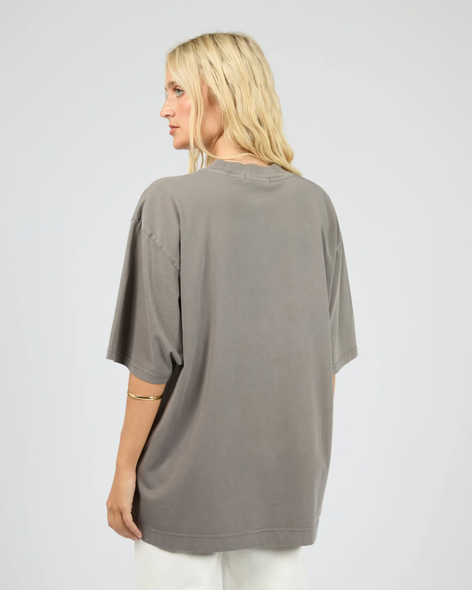 Hawaii Oversized Tee Charcoal sold by edge clothing product image thumbnail 3