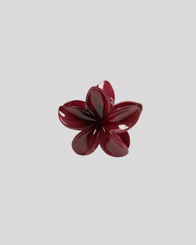 Ruby Hibiscus Clip Port sold by edge clothing
