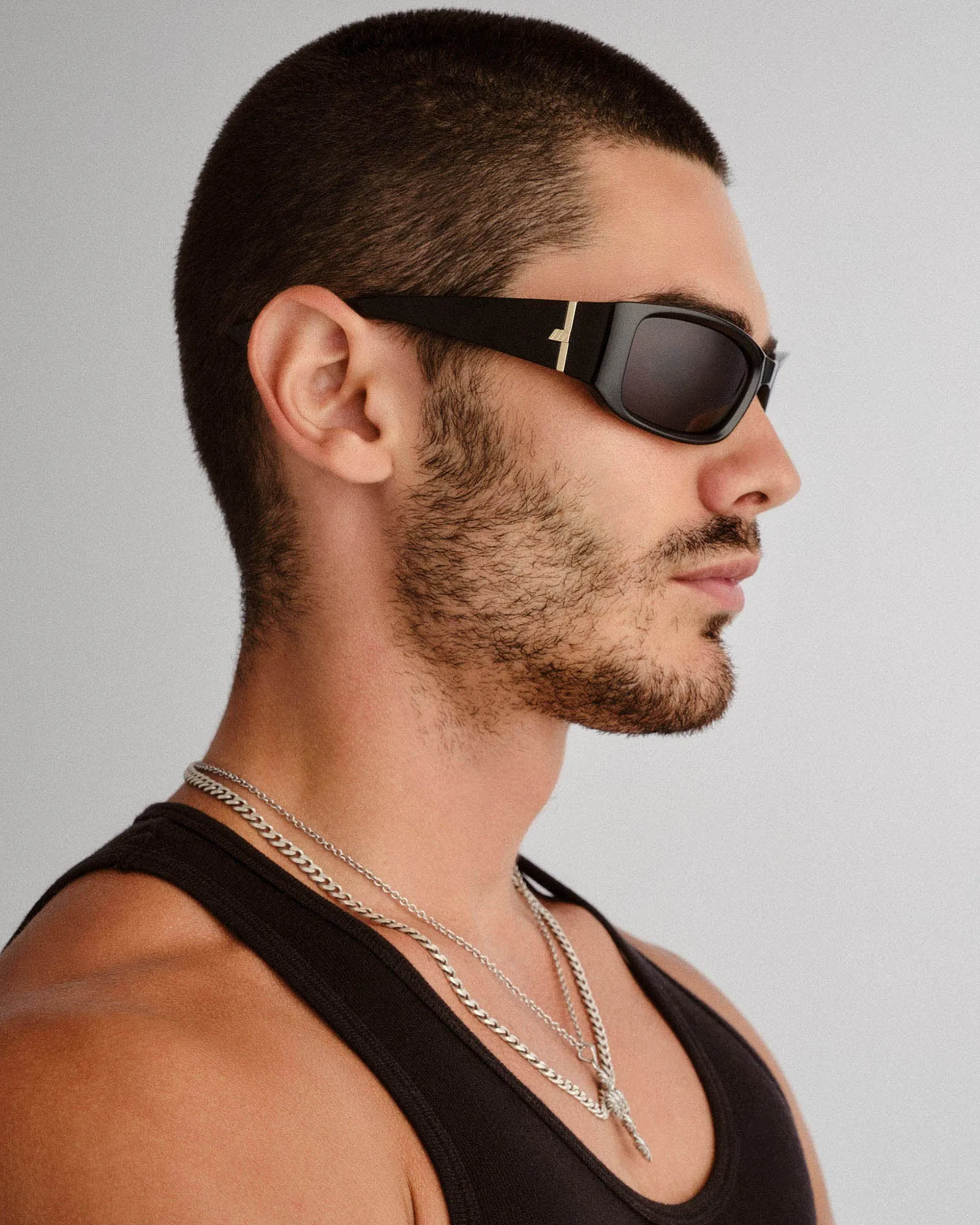Du Jour Sunglasses Black /Black Smoke Black sold by edge clothing product image thumbnail 3