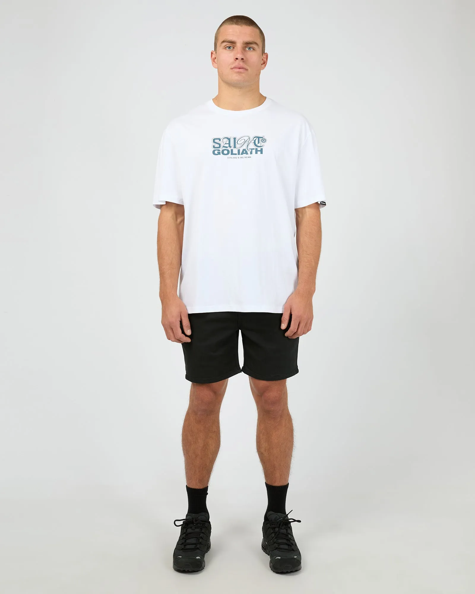 Glass Tee White sold by edge clothing product image thumbnail 2