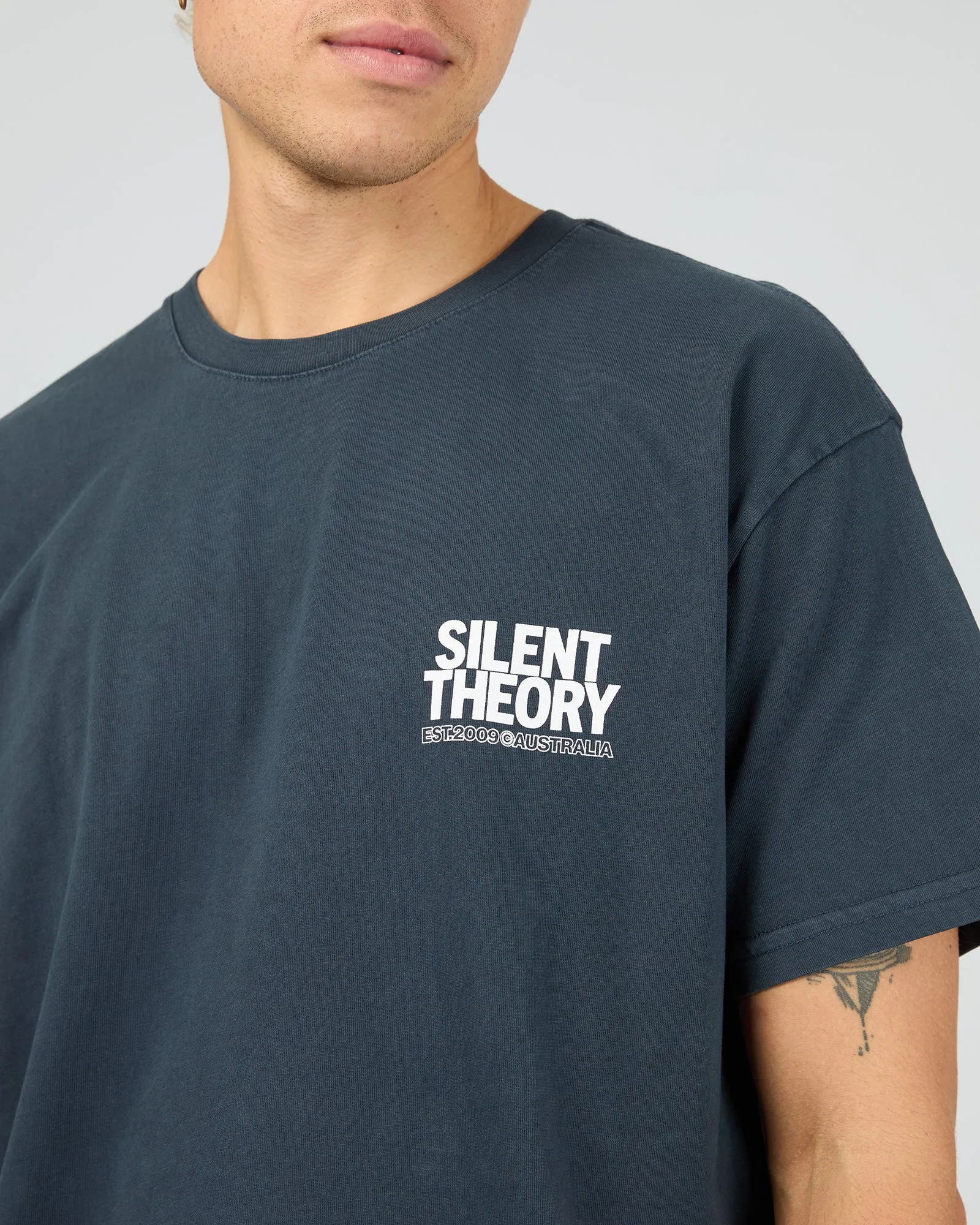 Uniform Scoop Tee Navy sold by edge clothing product image thumbnail 5