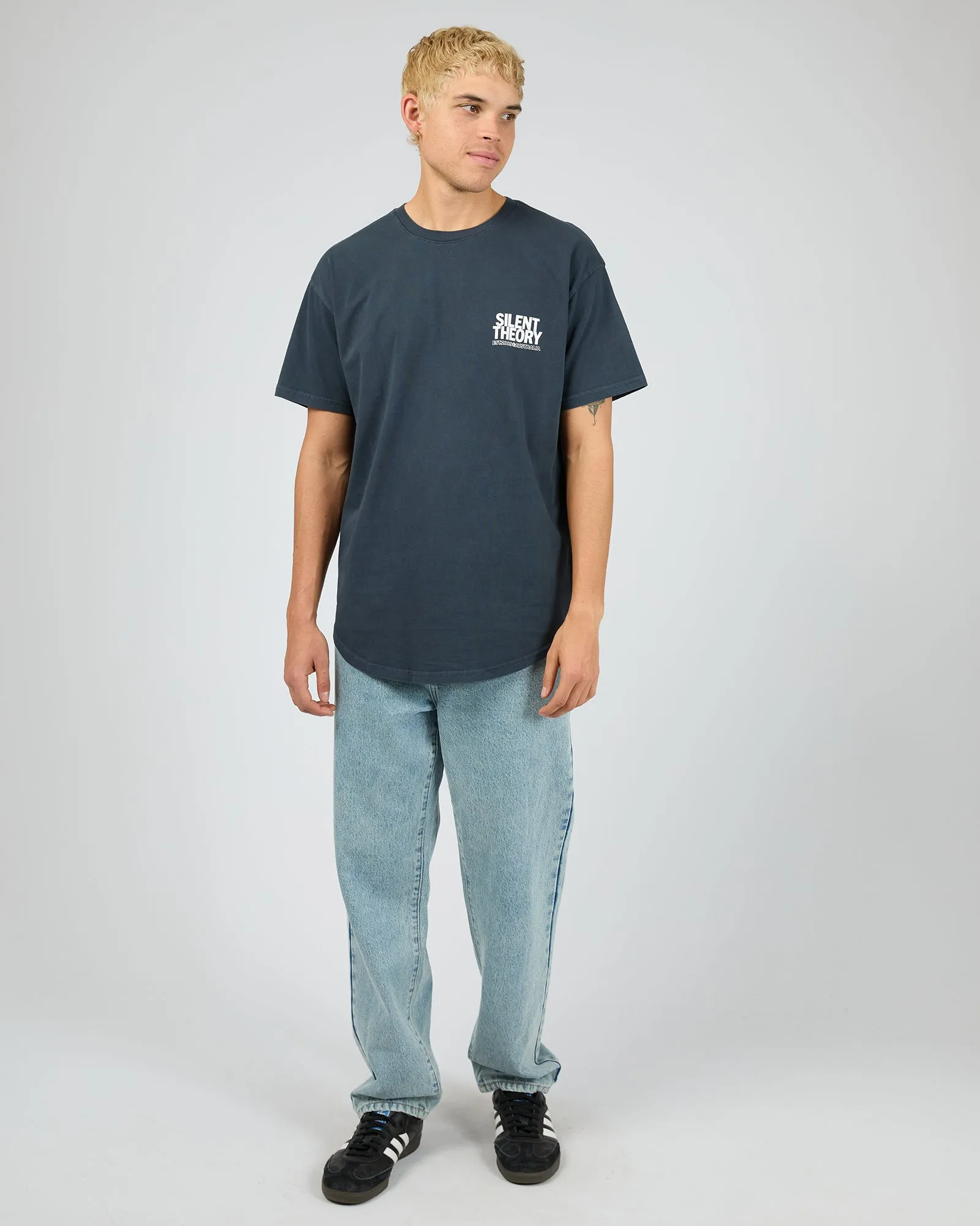 Uniform Scoop Tee Navy sold by edge clothing product image thumbnail 2