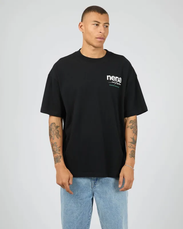 Milestone Raptor Tee Black sold by edge clothing