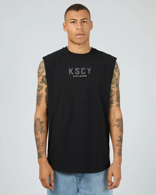 Visualise Dual Curved Muscle Black sold by edge clothing