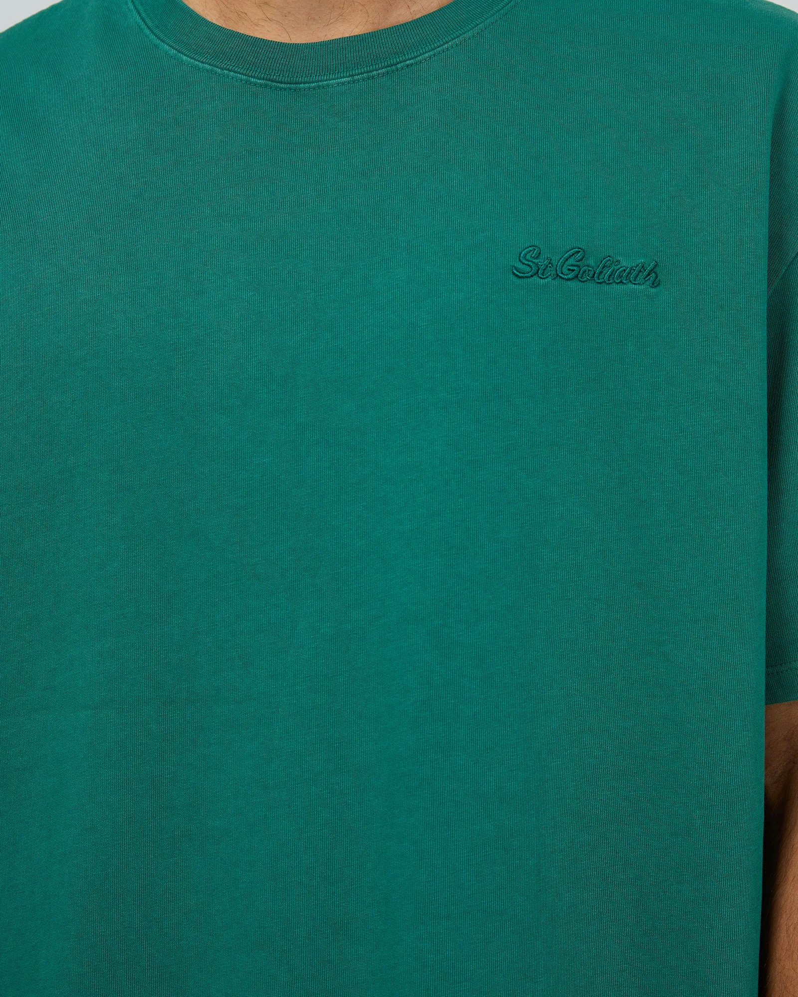 Essential Script Tee Tide Green sold by edge clothing product image thumbnail 5