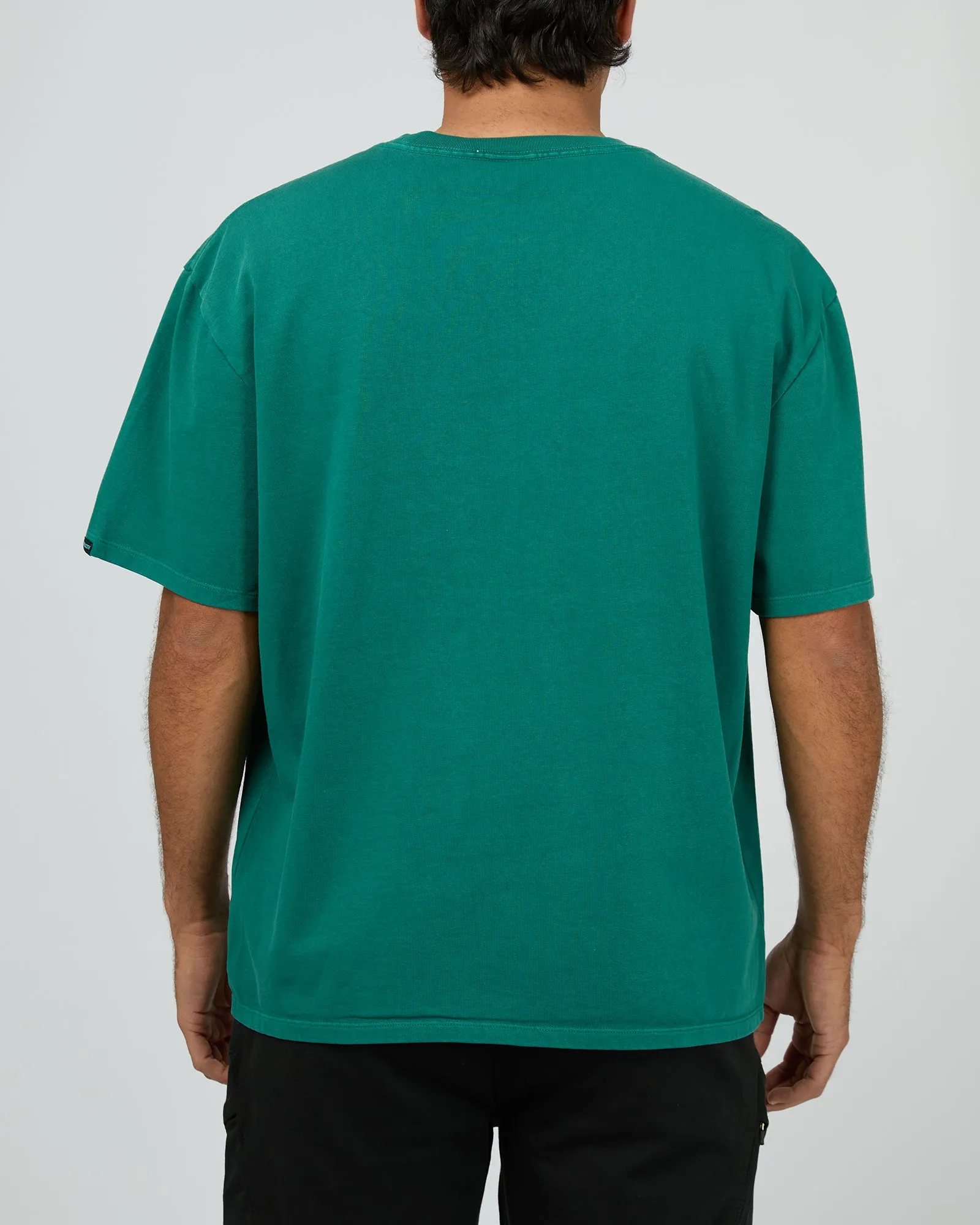 Essential Script Tee Tide Green sold by edge clothing product image thumbnail 3