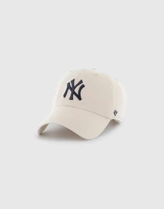 Ny Yankees Bone/Navy Bna Bone/Navy sold by edge clothing