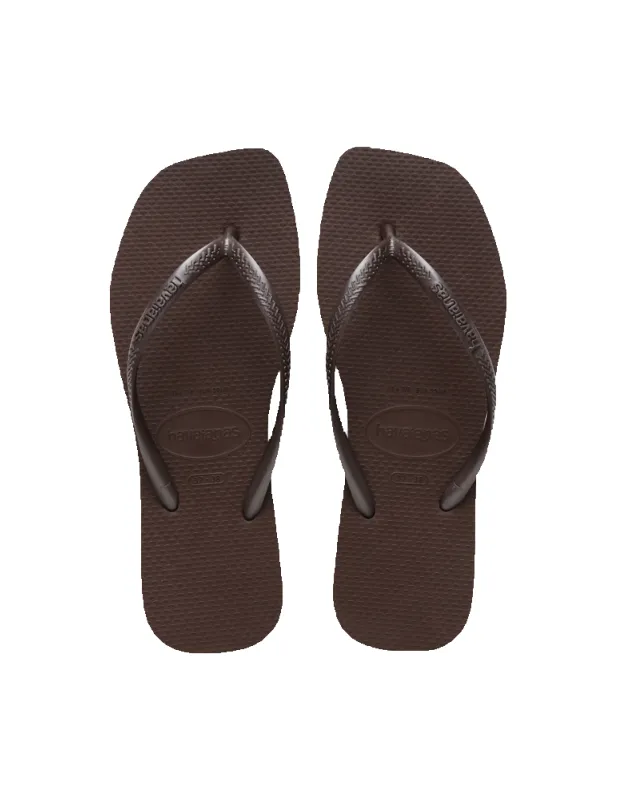 Slim Square Dark Brown sold by edge clothing