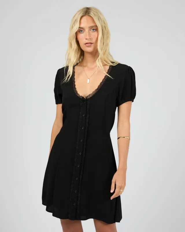 Maybelle Mini Dress Black sold by edge clothing
