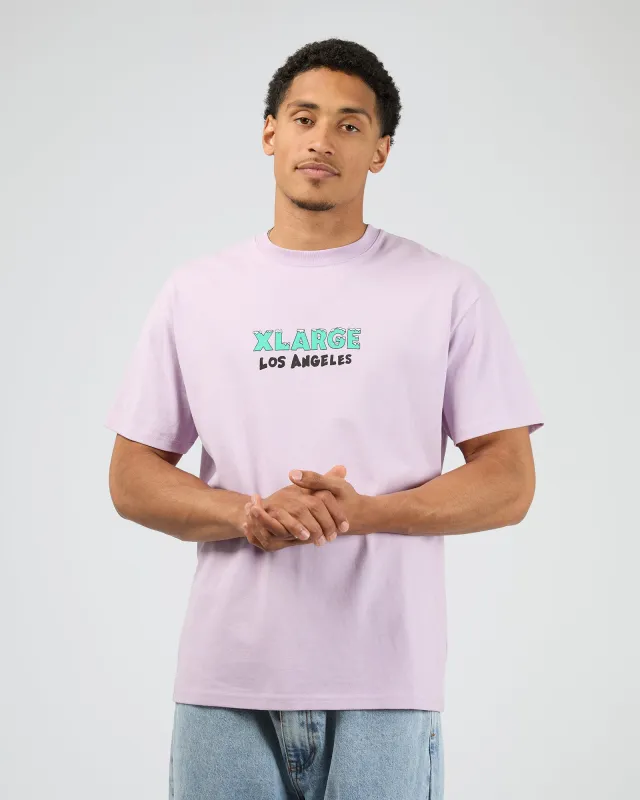 Ice Cream Ss Tee Purple made by edge clothing