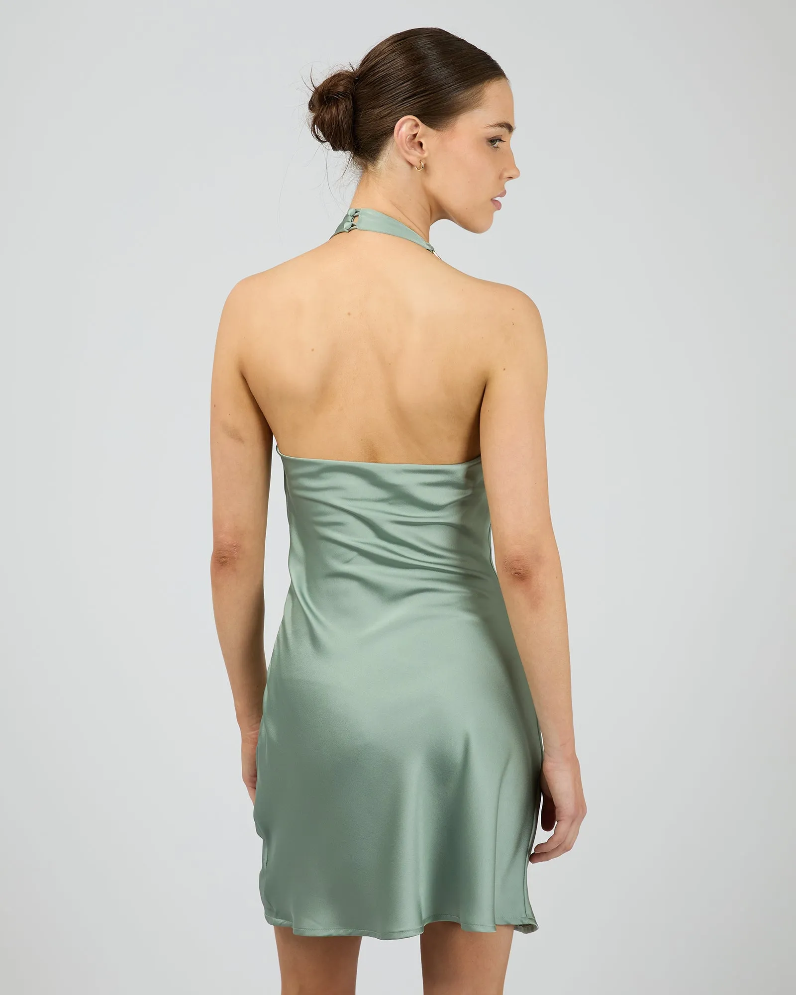 Nina Mini Dress Sage sold by edge clothing product image thumbnail 3