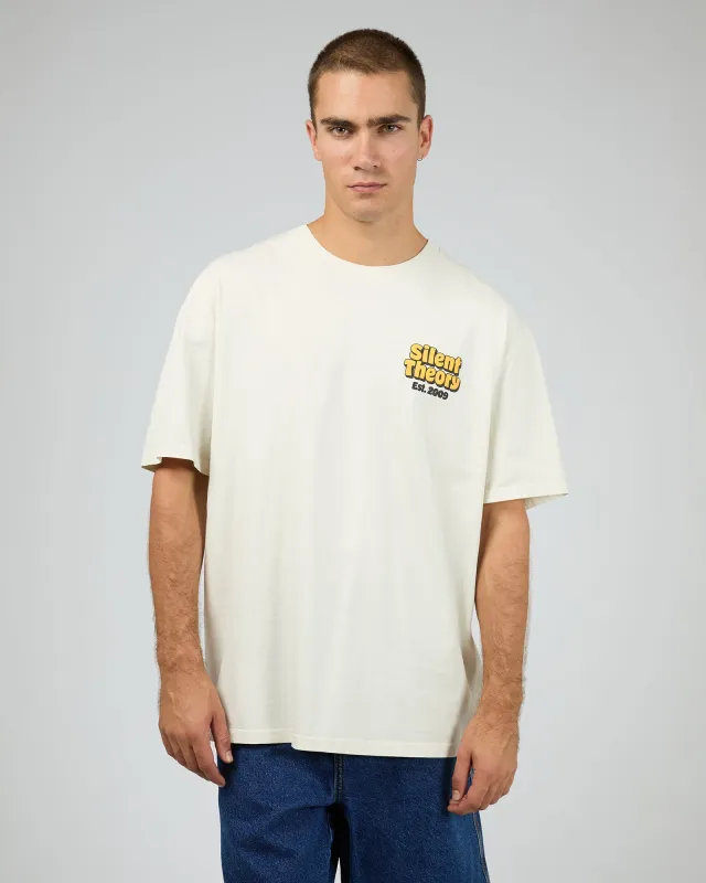 The Goods Tee Natural sold by edge clothing