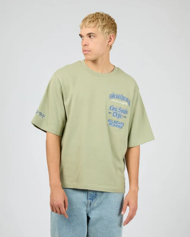 Reserved Tee Sage sold by edge clothing